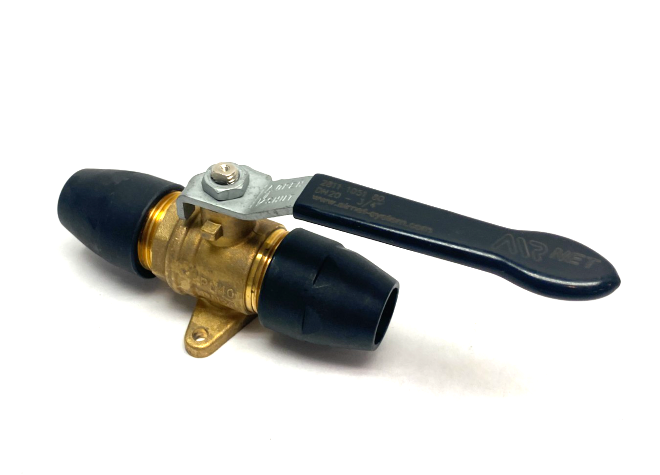 Airtec 2811 1051 80 Ball Valve 3/4" 20mm Air Pipe to 3/4" 20mm Air Pipe - Maverick Industrial Sales