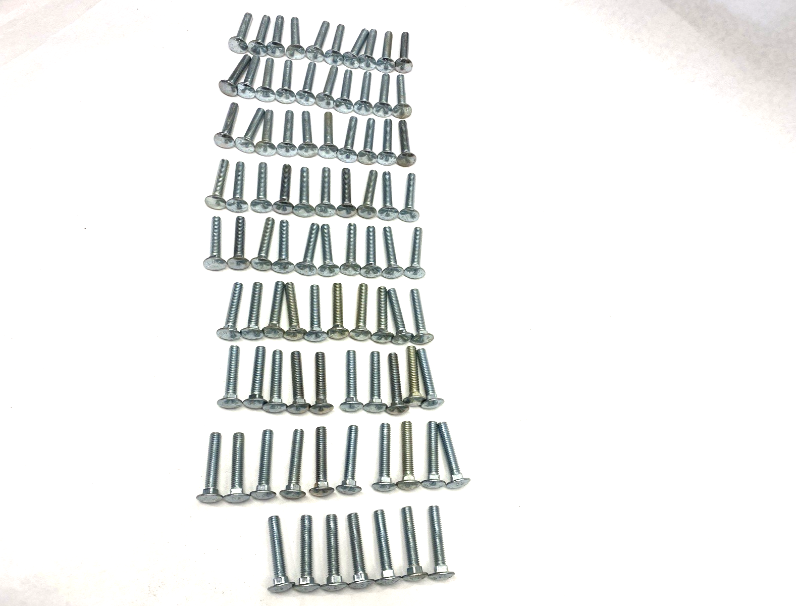 3/8"-16 X 2" Carriage Bolt Grade 2 LOT OF 87 SHELFWARE - New – Open box - Maverick Industrial Sales