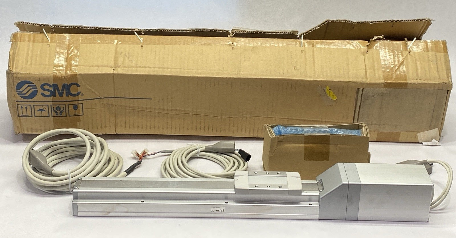 SMC LEFS32A-300B-S5CP17 Ball Screw Drive Slider Actuator 300mm Stroke - Maverick Industrial Sales