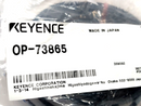 Keyence OP-73865 Connector Cable M8 Female 4-Pin Straight To Leads 10m - Maverick Industrial Sales