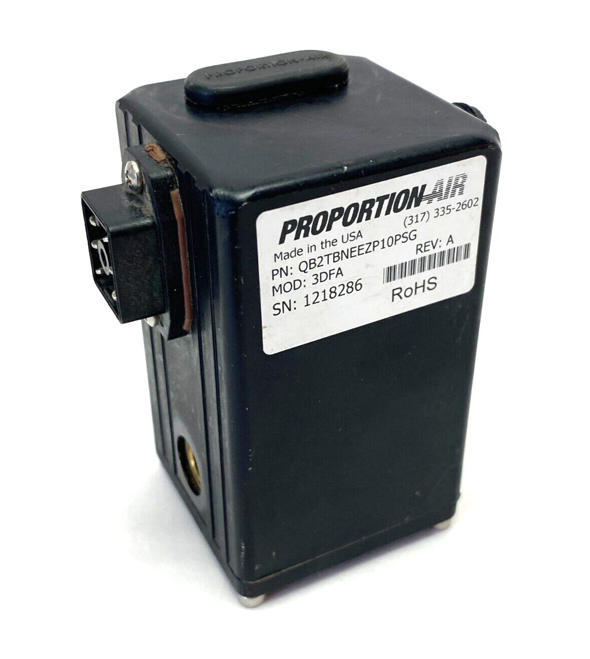 Proportion Air QB2TBNEEZP10PSG Rev. A Electronic Air Volume Booster 3DFA - Maverick Industrial Sales