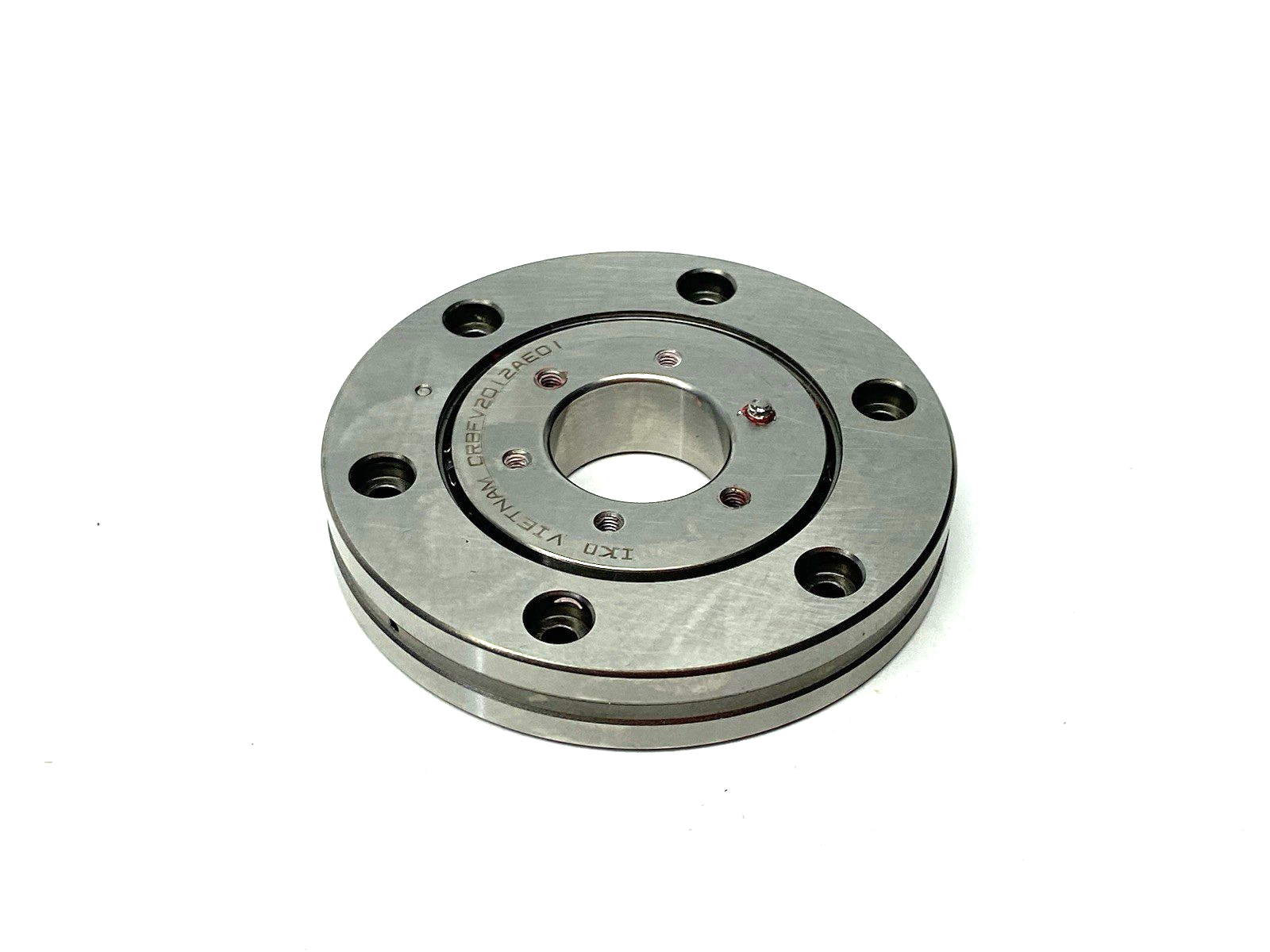 | IKO CRBFV2012AEOI Crossed Roller Bearing 70mm OD SCREW BROKEN IN MOUNT HOLE - Used - Maverick Industrial Sales