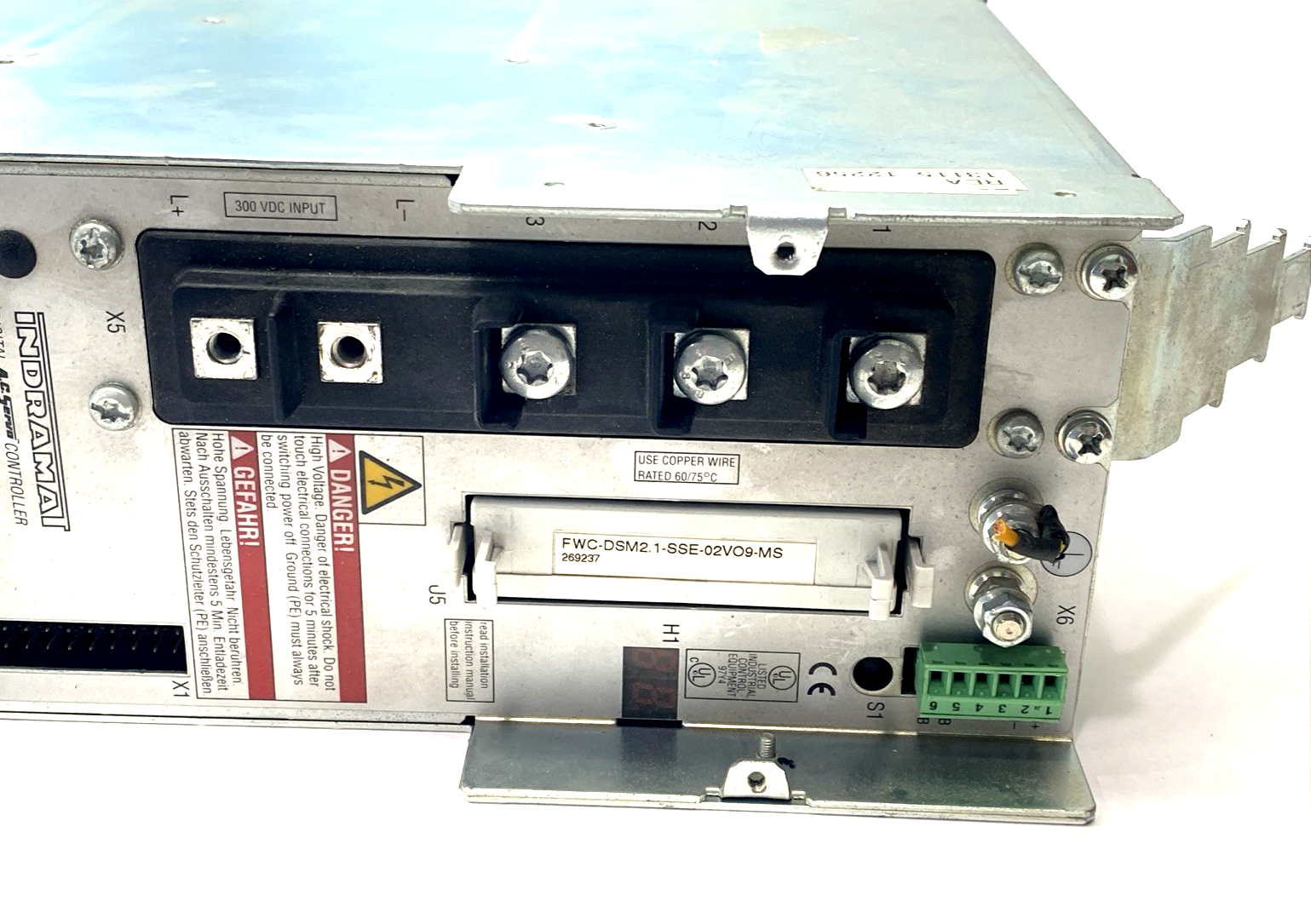 Indramat DDS02.1-W025-D Digital AC Servo Controller FWC-DSM2.1-SSE-02VO9-MS - Maverick Industrial Sales