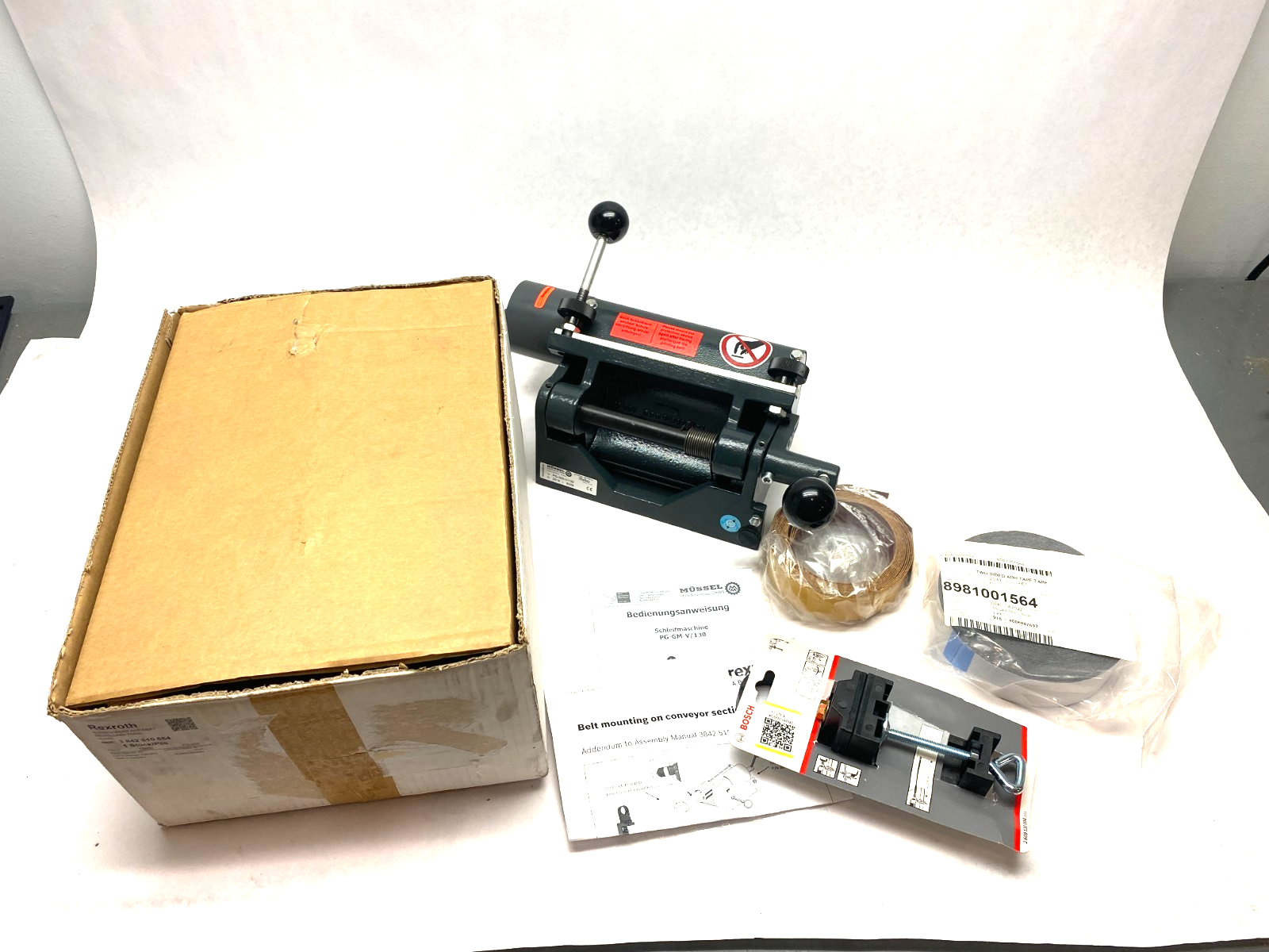 Bosch Rexroth 3842510684 Beveling/Grinding Tool ESM5, Müssel PG-GM-V/130 870031 - Maverick Industrial Sales