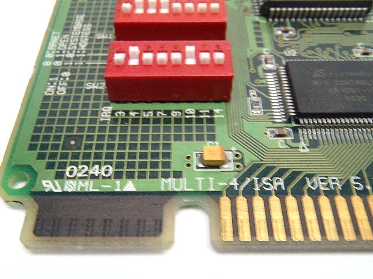 SystemBase 93JHA-PTRL-2085 PCI Card MULTI-4/ISA Ver 5.2 M2 - Maverick Industrial Sales