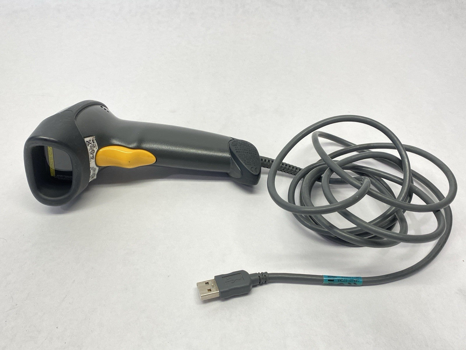 LS2208-SR20007R-NA | Symbol Barcode Label Scanner w/ CBA-U01-S07ZAR Cable - Used - Maverick Industrial Sales