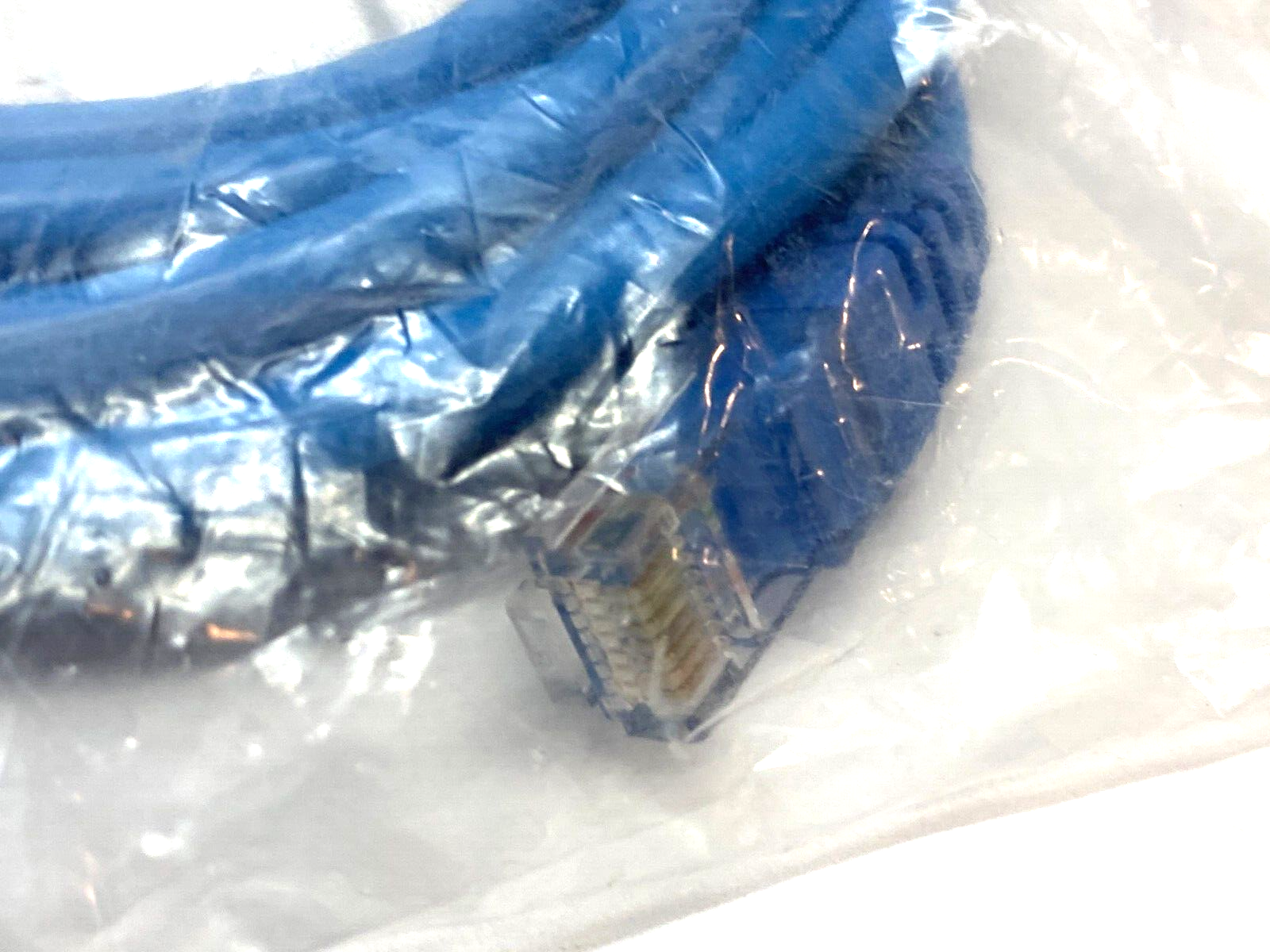 Belkin A3L791-10-BLU-S Snagless Cat5 Patch Cable RJ45 to RJ45 10' Length Blue - Maverick Industrial Sales