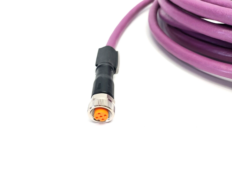 ifm EVC963 CAN Bus Cable 5-Pin M12 Male - Female 5m VDOGH050MSE0005C05STGH050MSS - Maverick Industrial Sales