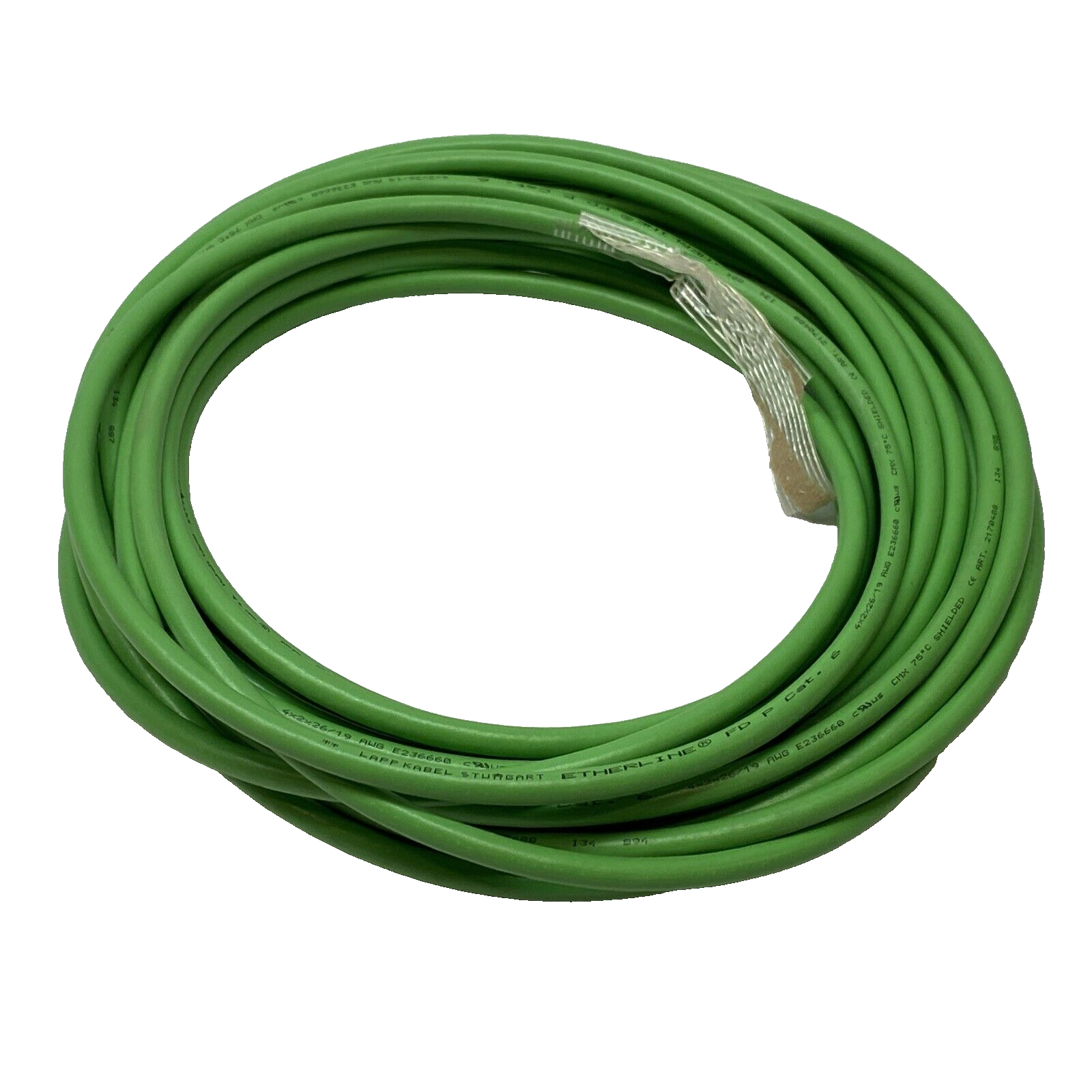 LAPP 2170488 Cable ETHERLINE FD P CAT.6 4X2XAWG26 41-FT 8C 26 AWG Green - Maverick Industrial Sales