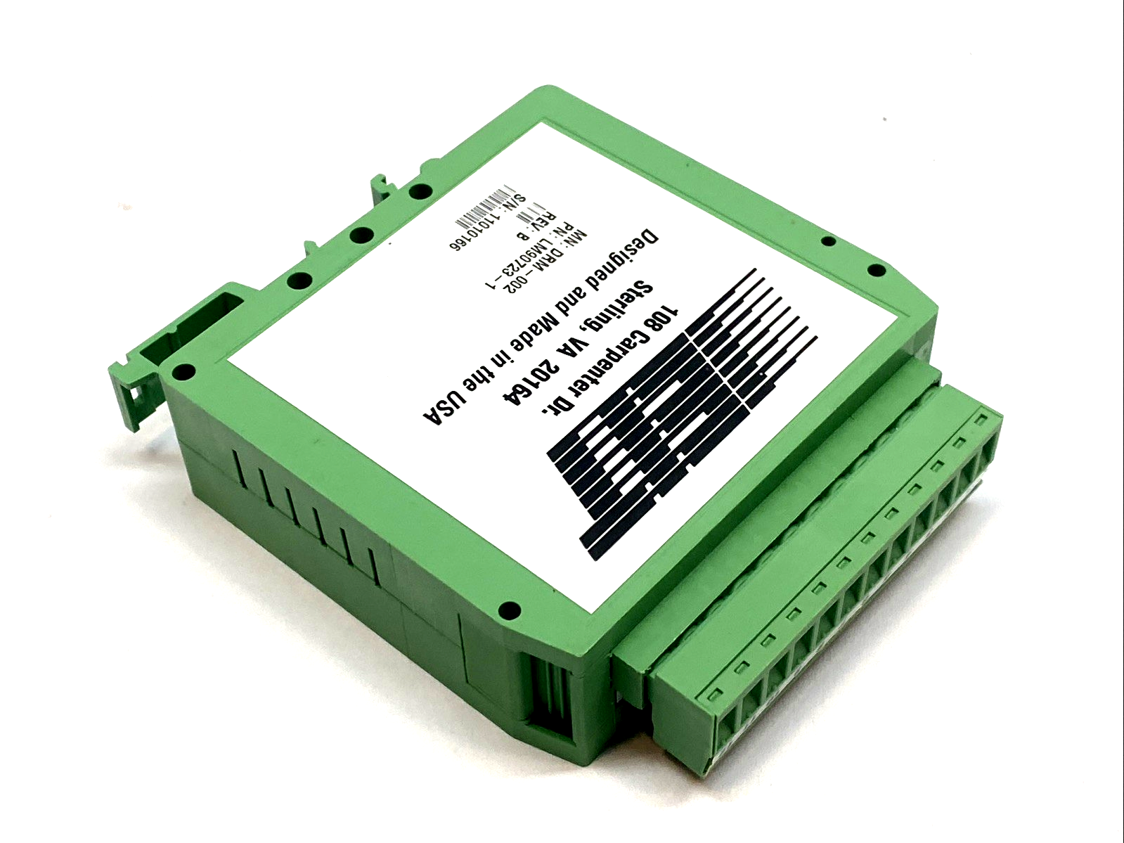 DRM-002 | EIT DIN Rail UV Intensity Monitor w/ Alarm 0-10V 4-20mA - Used - Maverick Industrial Sales