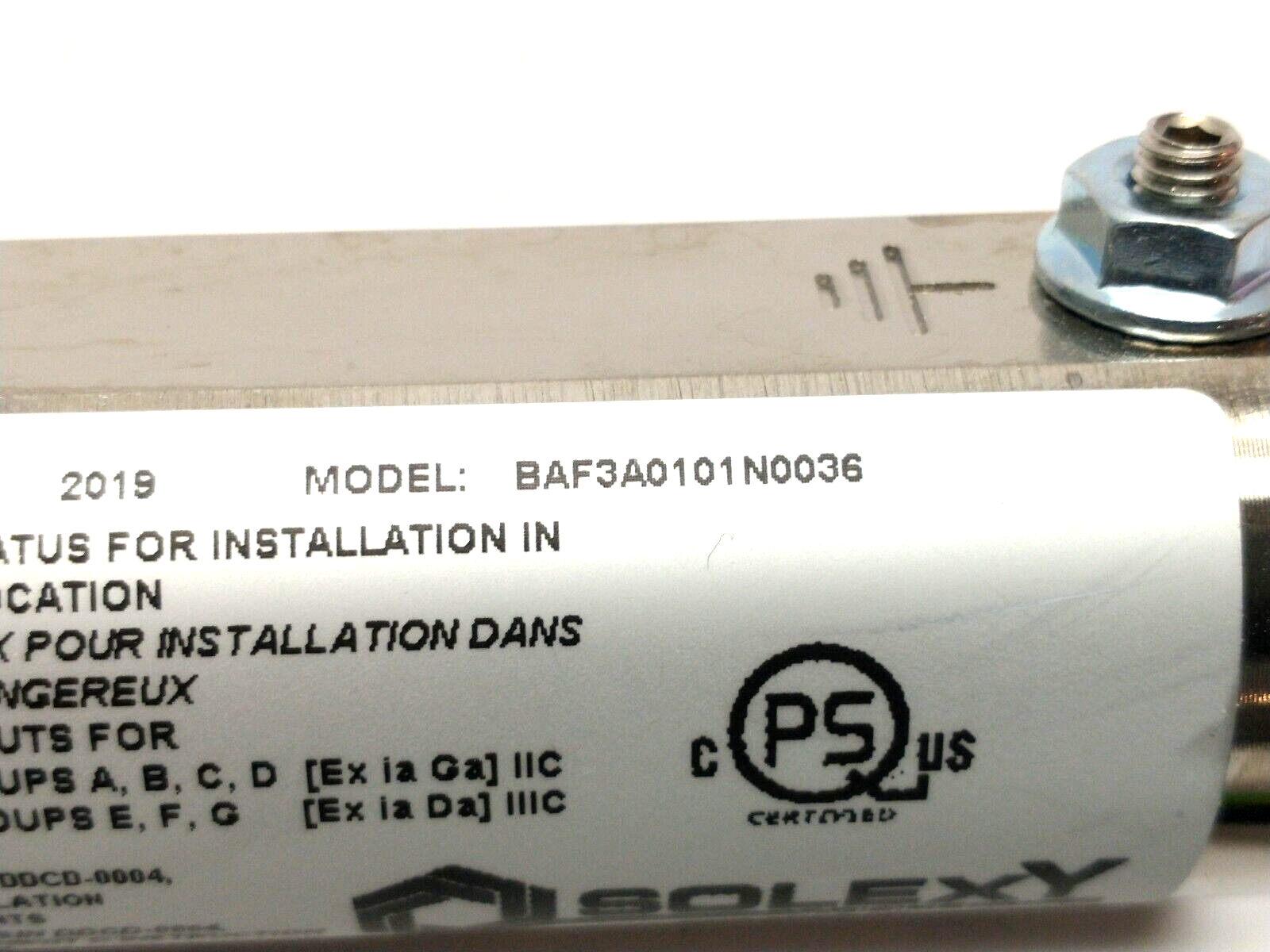 SOLEXY BAF3A0101N0036 Intrinsically Safe Ethernet Coupler M12 RJ45 BOX OF 2 - Maverick Industrial Sales