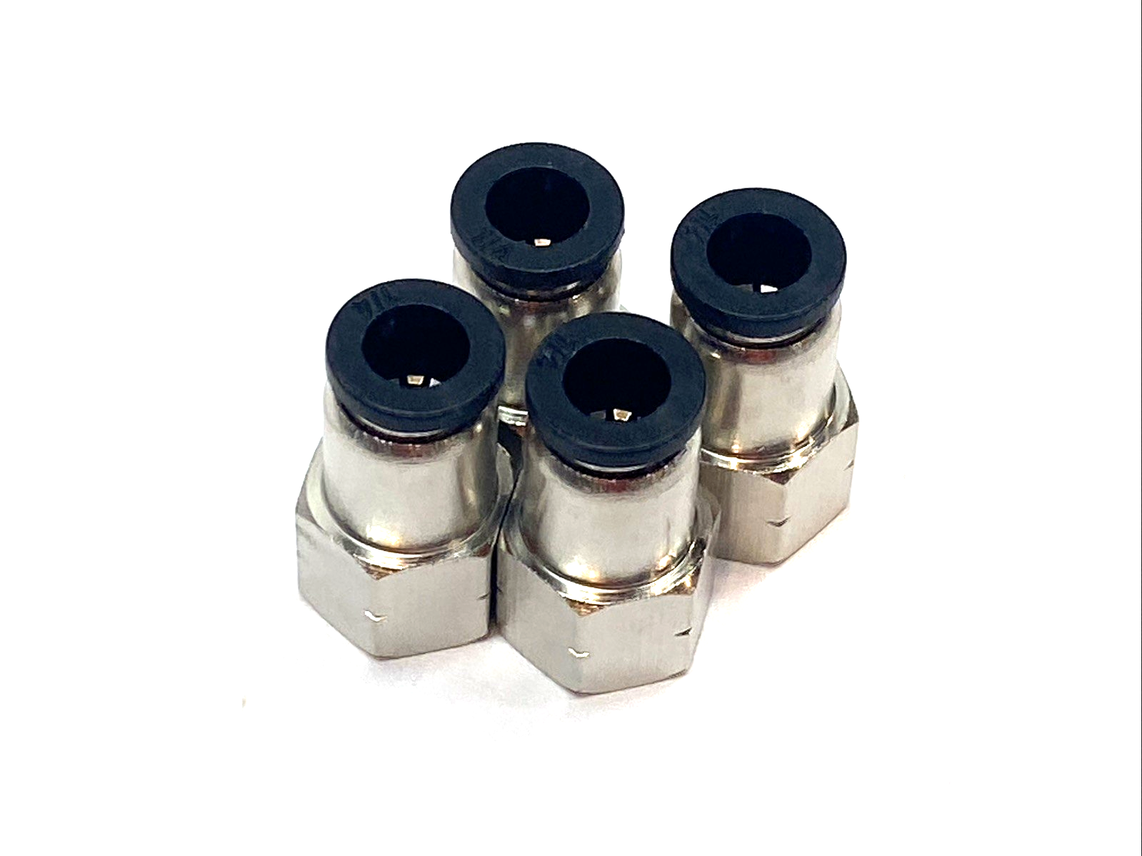 Festo 183741 Push To Connect 1/4" OD X 1/8" LOT OF 4 - Maverick Industrial Sales