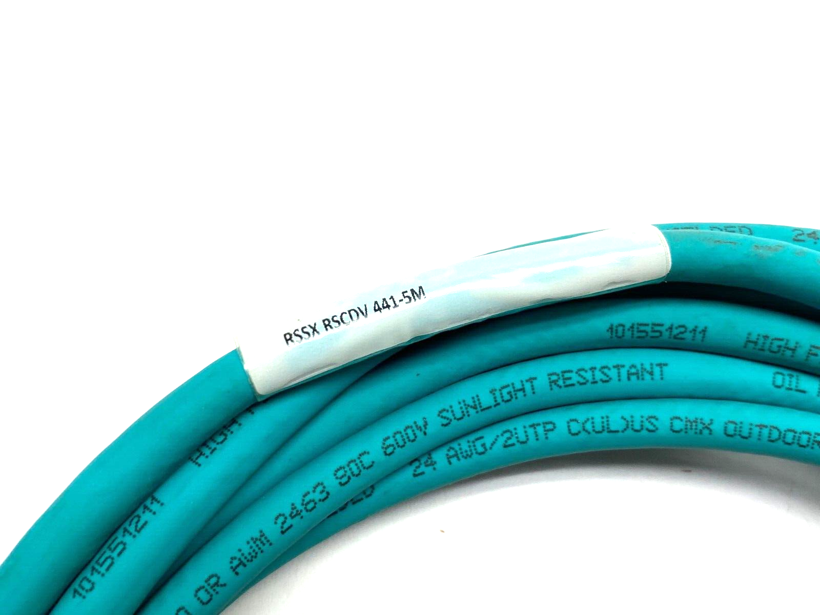 Turck RSSX RSCDV 441-5M Eurofast Industrial Ethernet Cable UX14423 - Maverick Industrial Sales