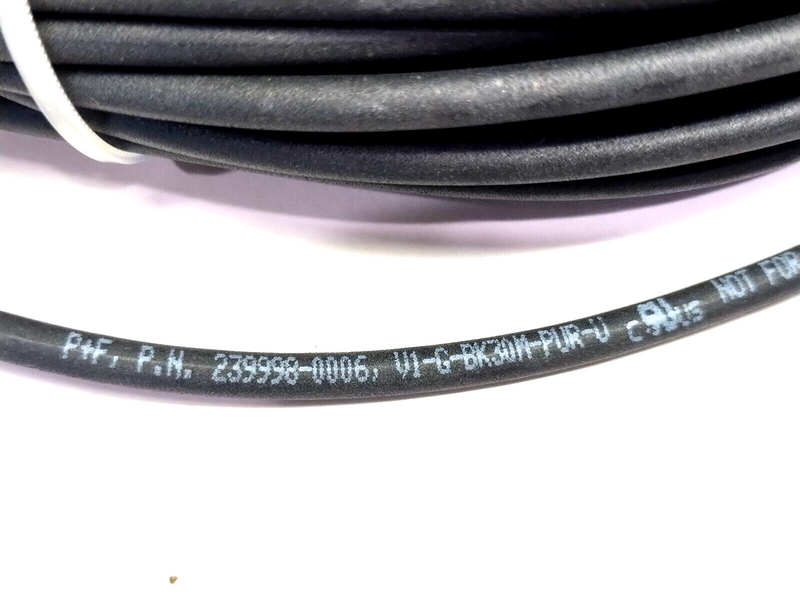 Pepperl+Fuchs V1-G-BK30M-PUR-U Female Cordset M12 4-Pin To Leads 30m 239998-0006 - Maverick Industrial Sales