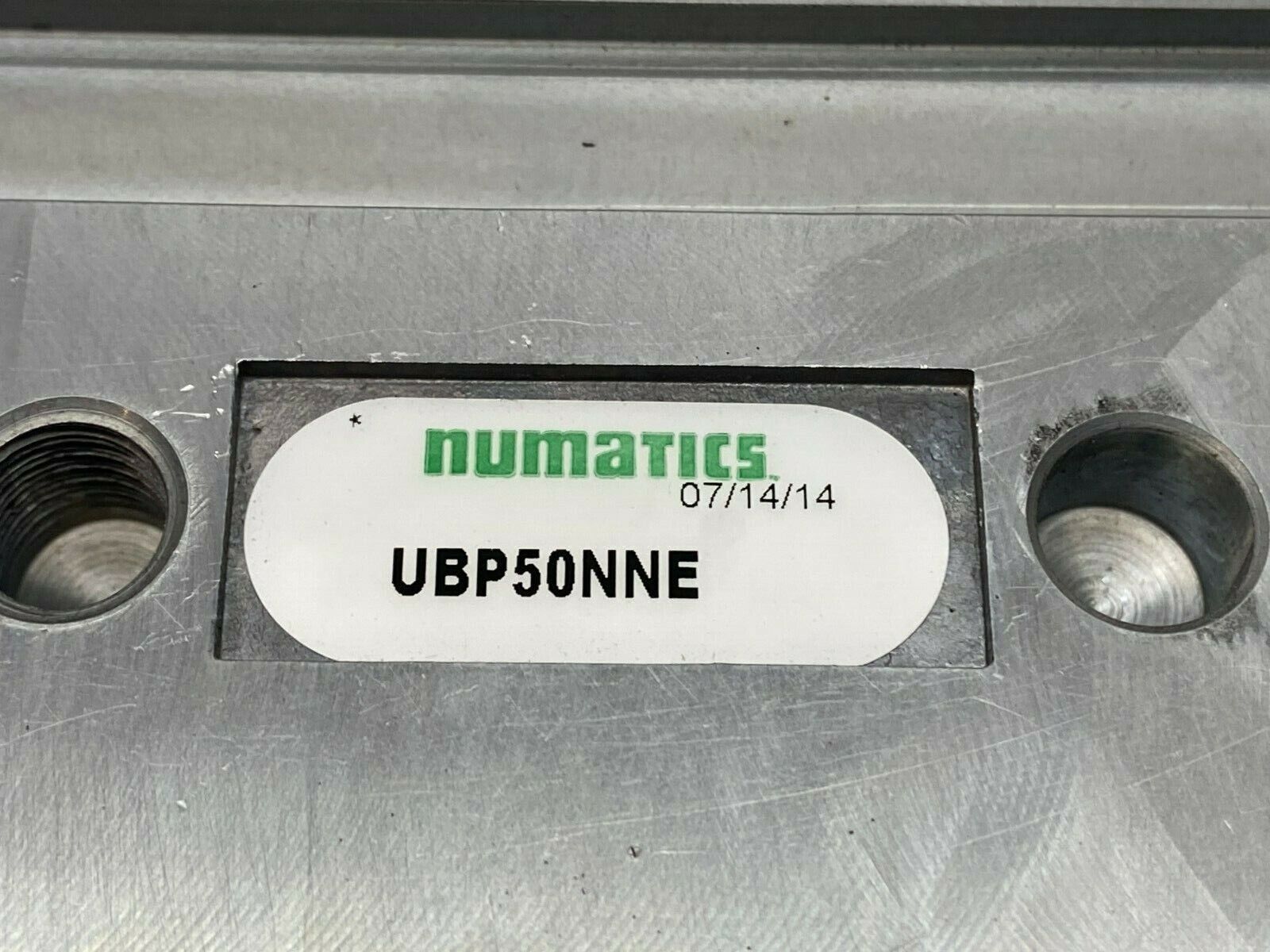 Numatics UBP50NNE Pneumatic Gripper Power Clamp 50mm Bore - Maverick Industrial Sales