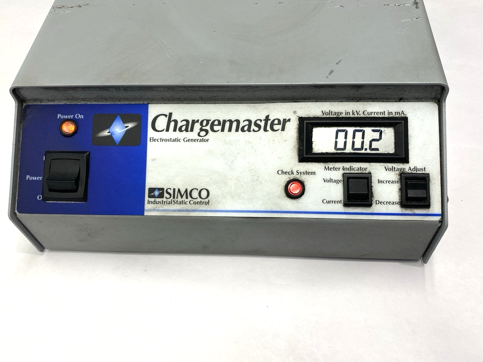 CH30-N | Simco Chargemaster Electrostatic Generator -30kV 5mA 4003335 - Used - Maverick Industrial Sales
