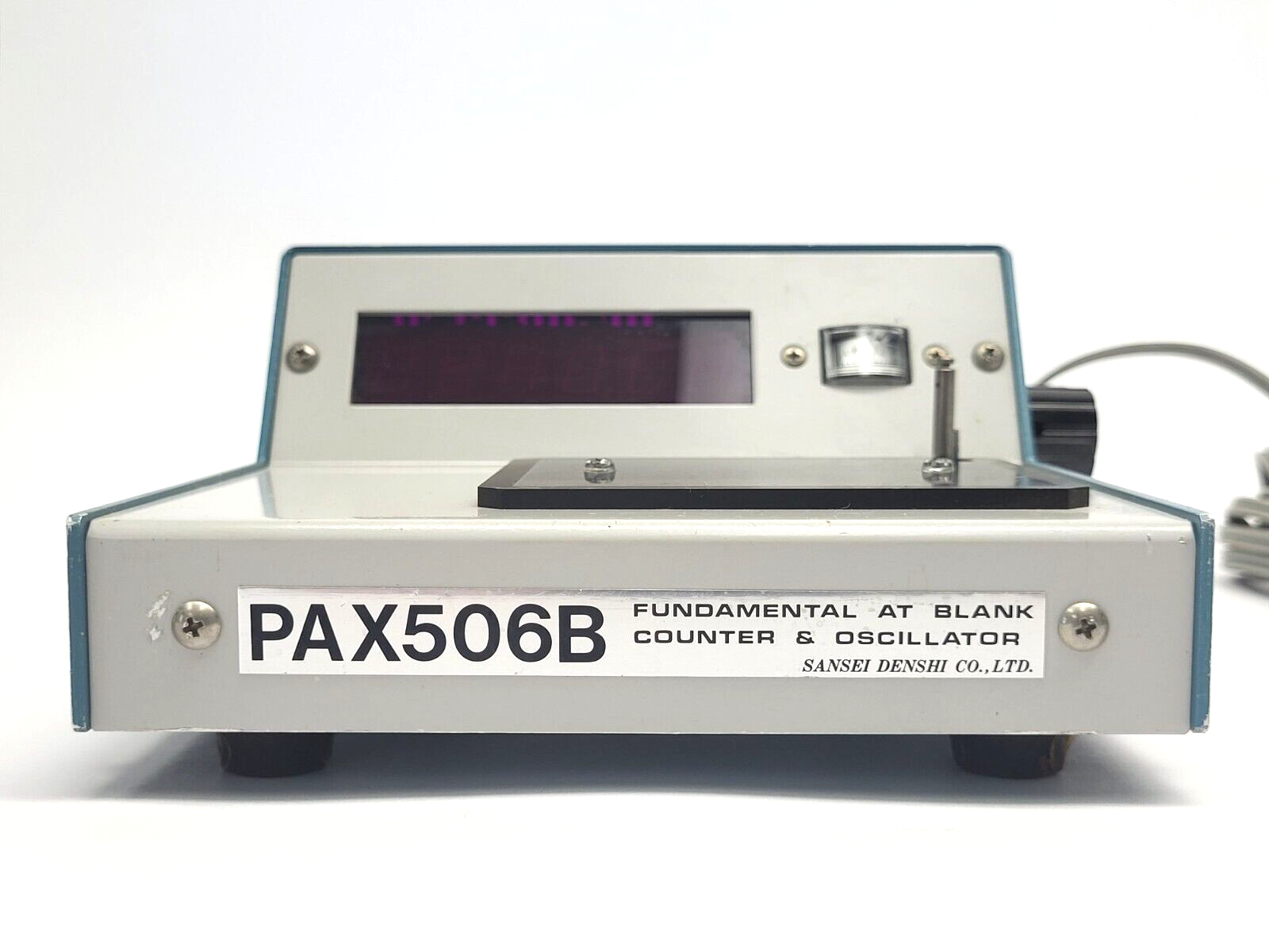 PAX506B | Sansei Denshi Co. Fundamental At Blank Counter and Oscillator 100VAC - Used - Maverick Industrial Sales