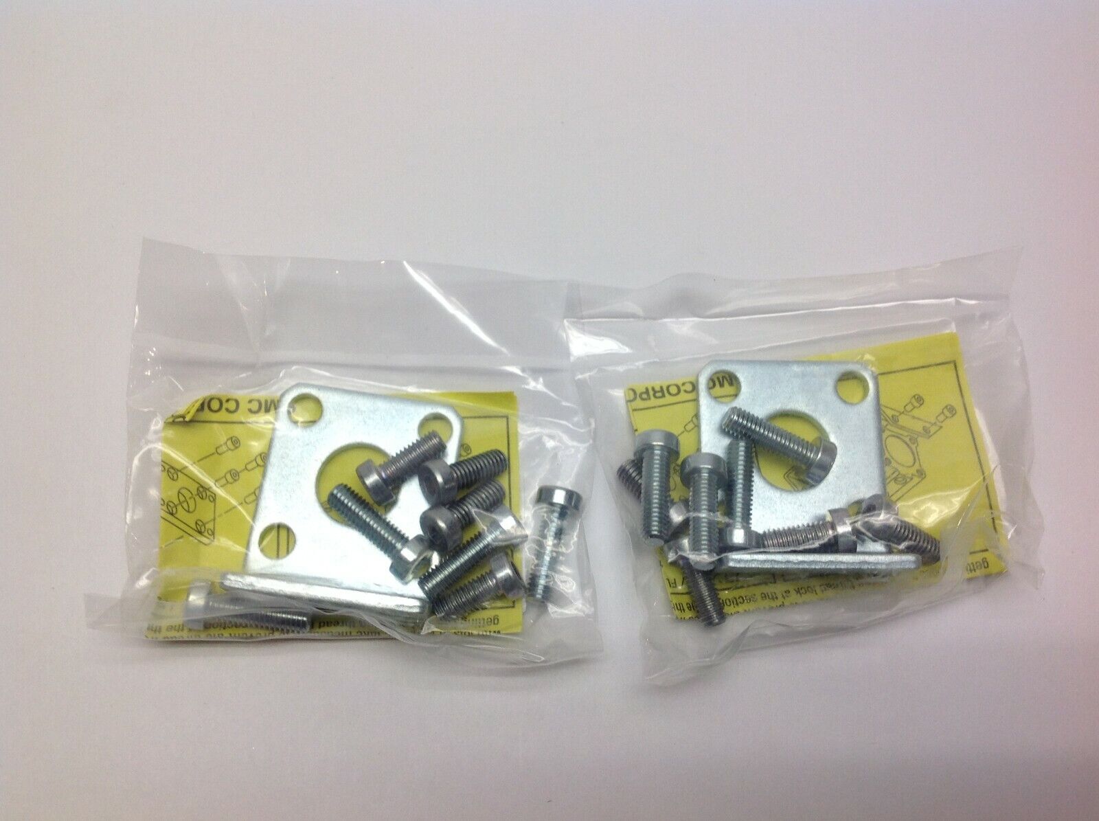 SMC CQS-LC025 Foot Mount For 25mm Bore Cylinder Lot of 2 - Maverick Industrial Sales