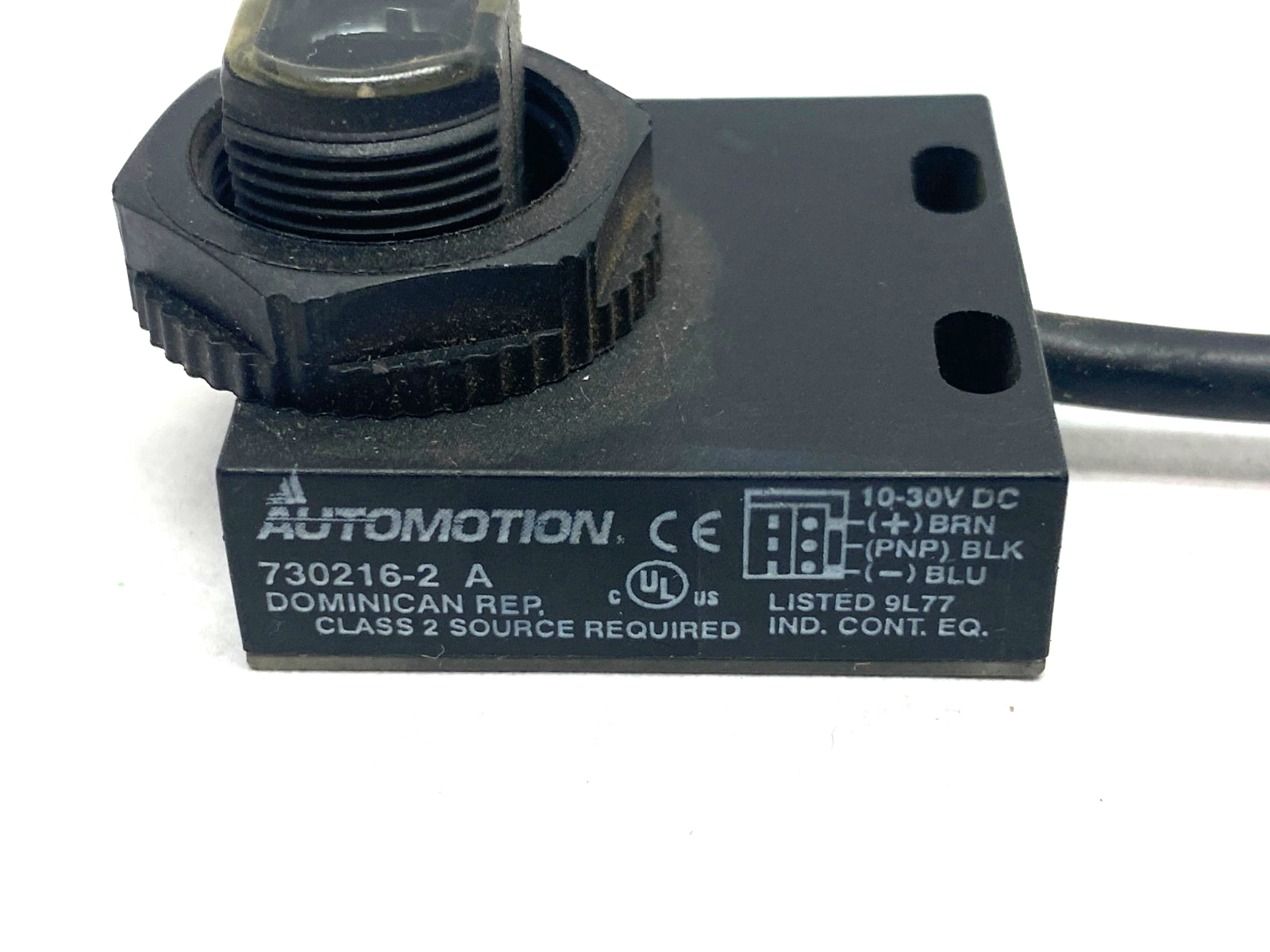 730216-2 | Automotion Accusight Photoelectric Sensor 10-30VDC - Used - Maverick Industrial Sales