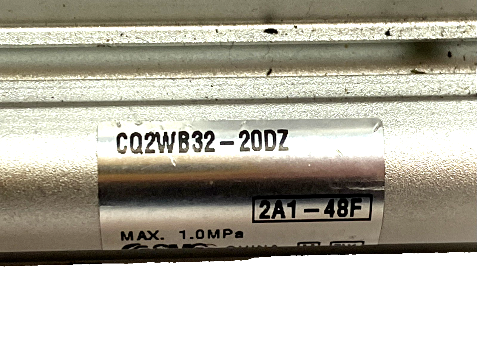 SMC CQ2WB32-20DZ Compact Cylinder, 32mm Bore 20mm Stroke Double Rod - Maverick Industrial Sales