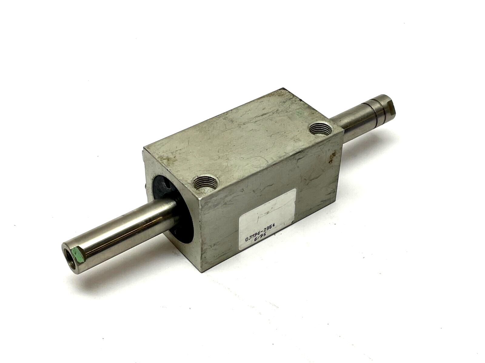 Compact QJM96-2854 Pneumatic Double Ended Cylinder - Maverick Industrial Sales