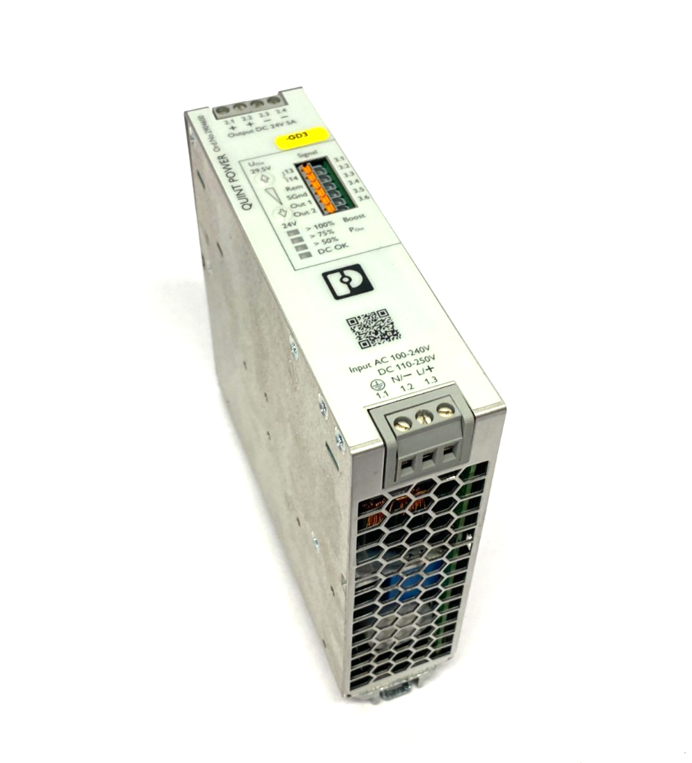Phoenix Contact QUINT4-PS/1AC/24DC/5 Primary Switched Power Supply 2904600 - Maverick Industrial Sales