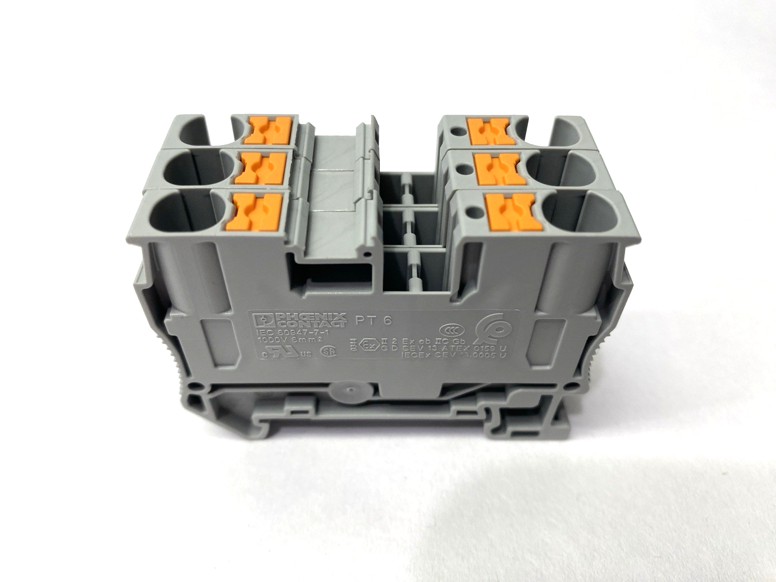 Phoenix Contact PT 6 Feed-Through Terminal Block 3211813 LOT OF 3 - Maverick Industrial Sales