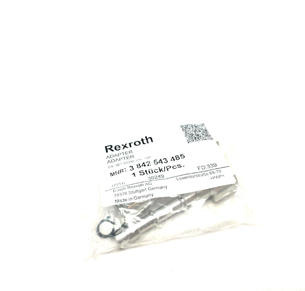 Bosch Rexroth 3842543485 Adapter Set SET AS2/R-300, -700 - Maverick Industrial Sales