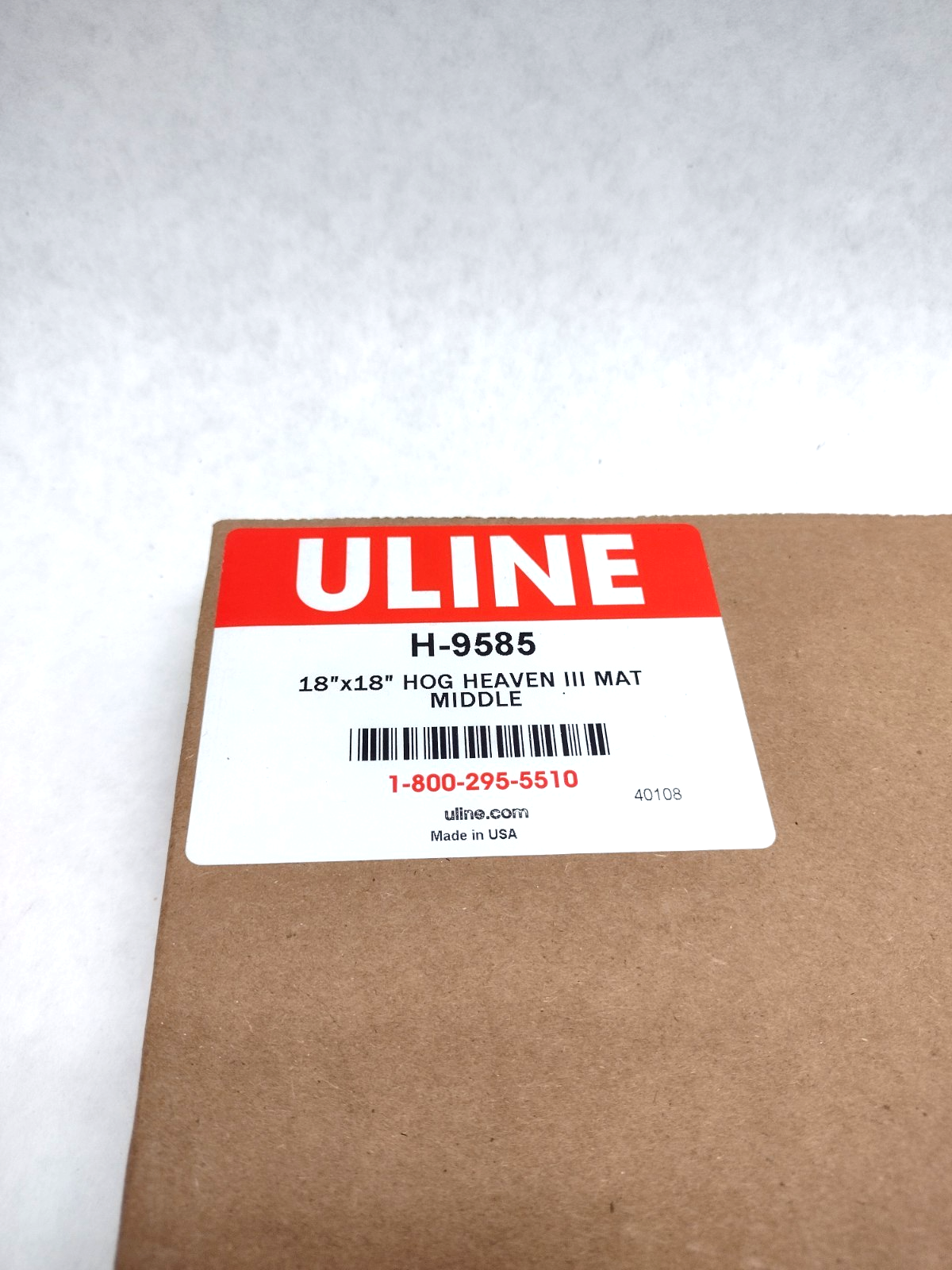 U-Line H-9585 18" x 18" Hog Heaven III Mat Middle - Maverick Industrial Sales