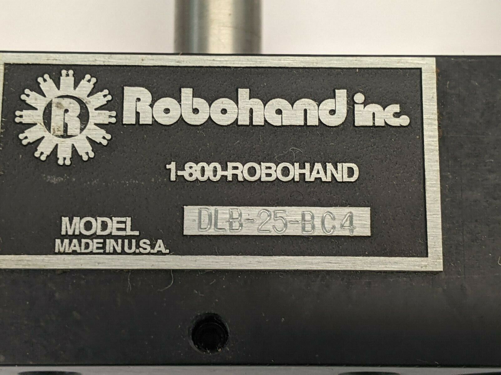 Robohand DLB-25-BC4 Internal Air Cylinder Linear Base Slide - Maverick Industrial Sales