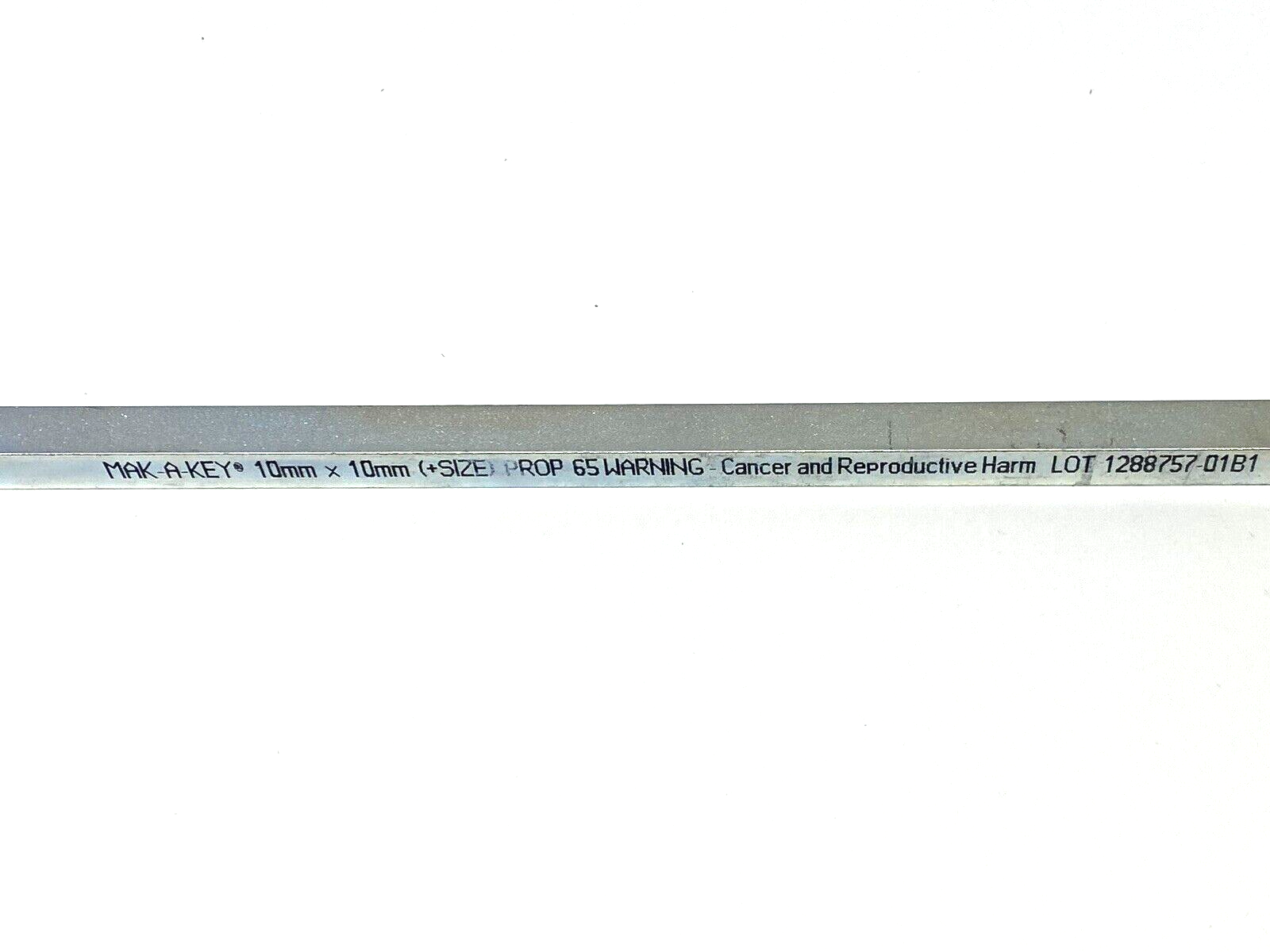 MAK-A-KEY 10mm x 10mm +Size LOT 1288757-10B1 Key Stock PACKAGE OF 13 - Maverick Industrial Sales