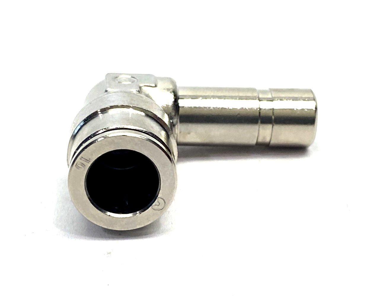 Atlas Copco 0702.0720 Elbow Fitting 10 MIT, 10mm Push Connect 702.0720 LOT OF 2 - Maverick Industrial Sales