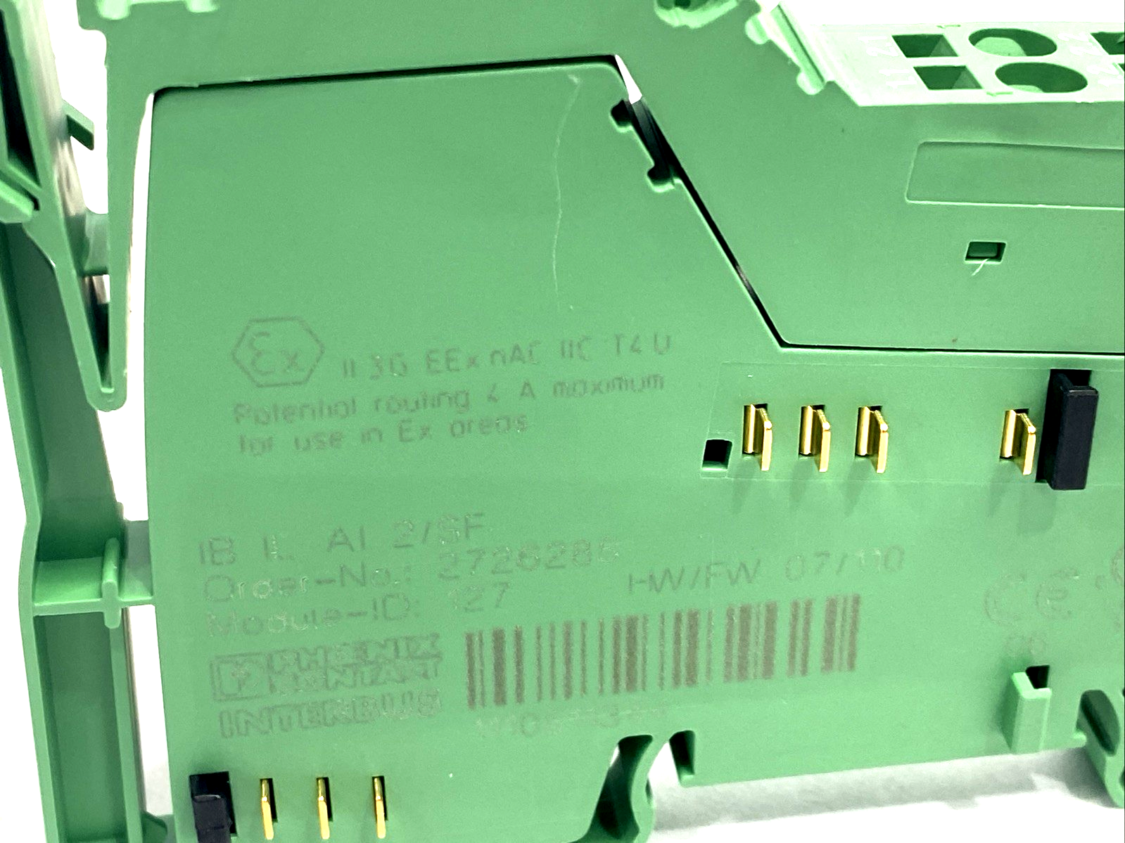 Phoenix Contact IB IL AI 2/SF Bus Coupler Standard-PROFIBUS-DP, 2726285 - Maverick Industrial Sales