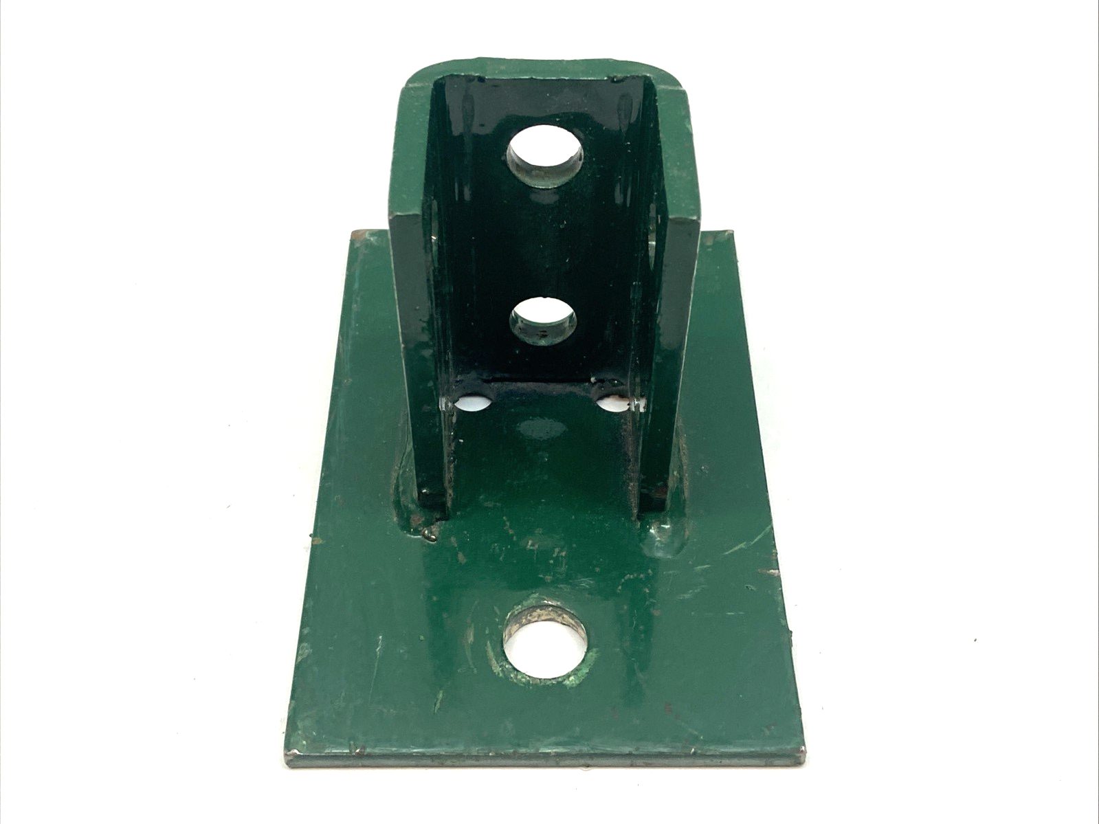 Unistrut P2942 Green Post Base 1-5/8" Channel 6" x 4" Plate - Maverick Industrial Sales