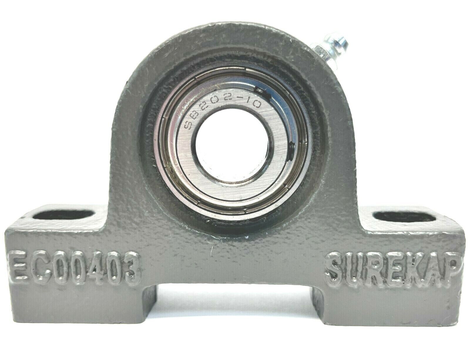 SureKap by Tolomatic EC00403 Premium 1" Pillow Block w/ SB202-10 Bearing - Maverick Industrial Sales