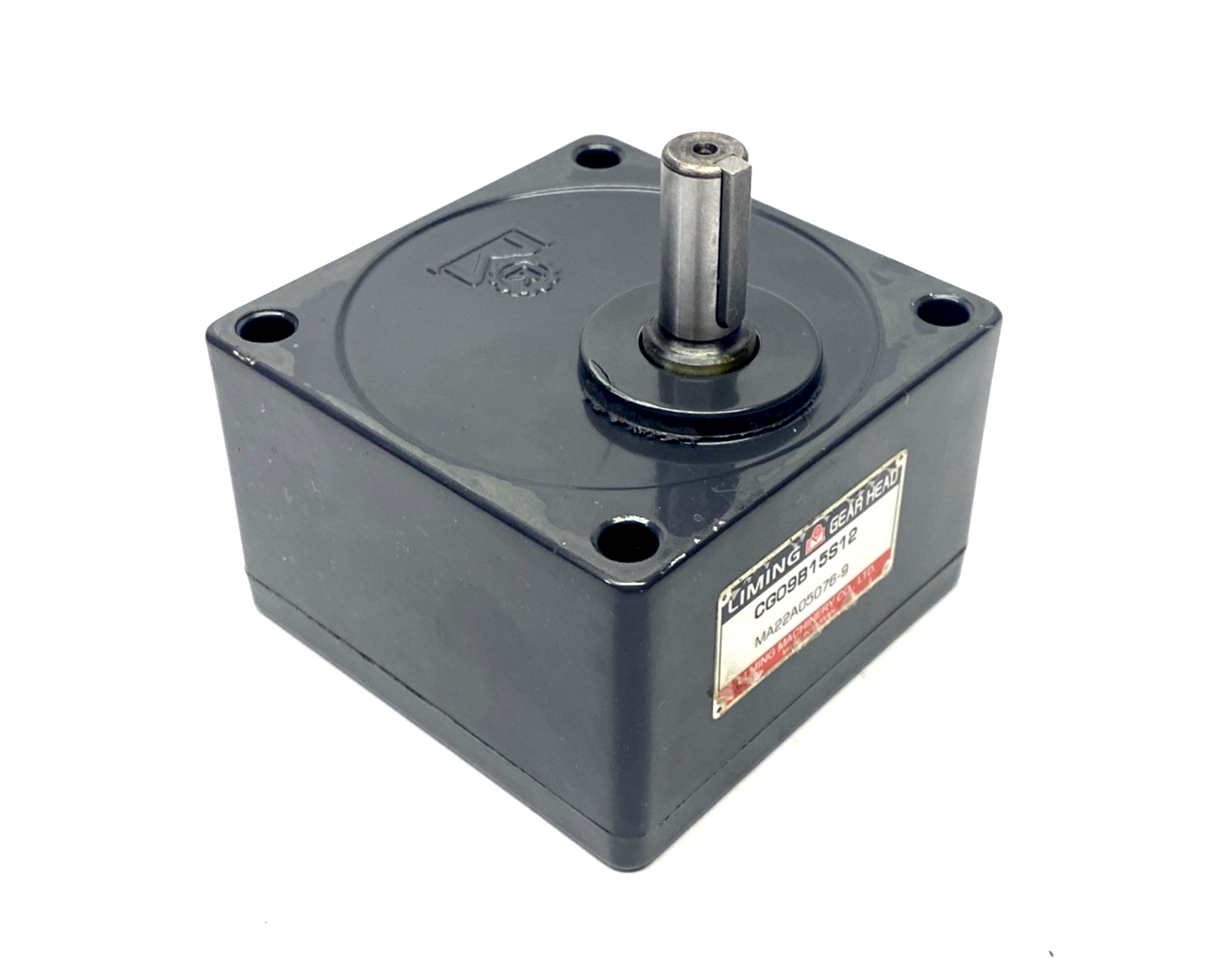 Liming CG09B15S12 Gear Reducer/ Gear Head 15:1 Ratio 12mm Shaft - Maverick Industrial Sales