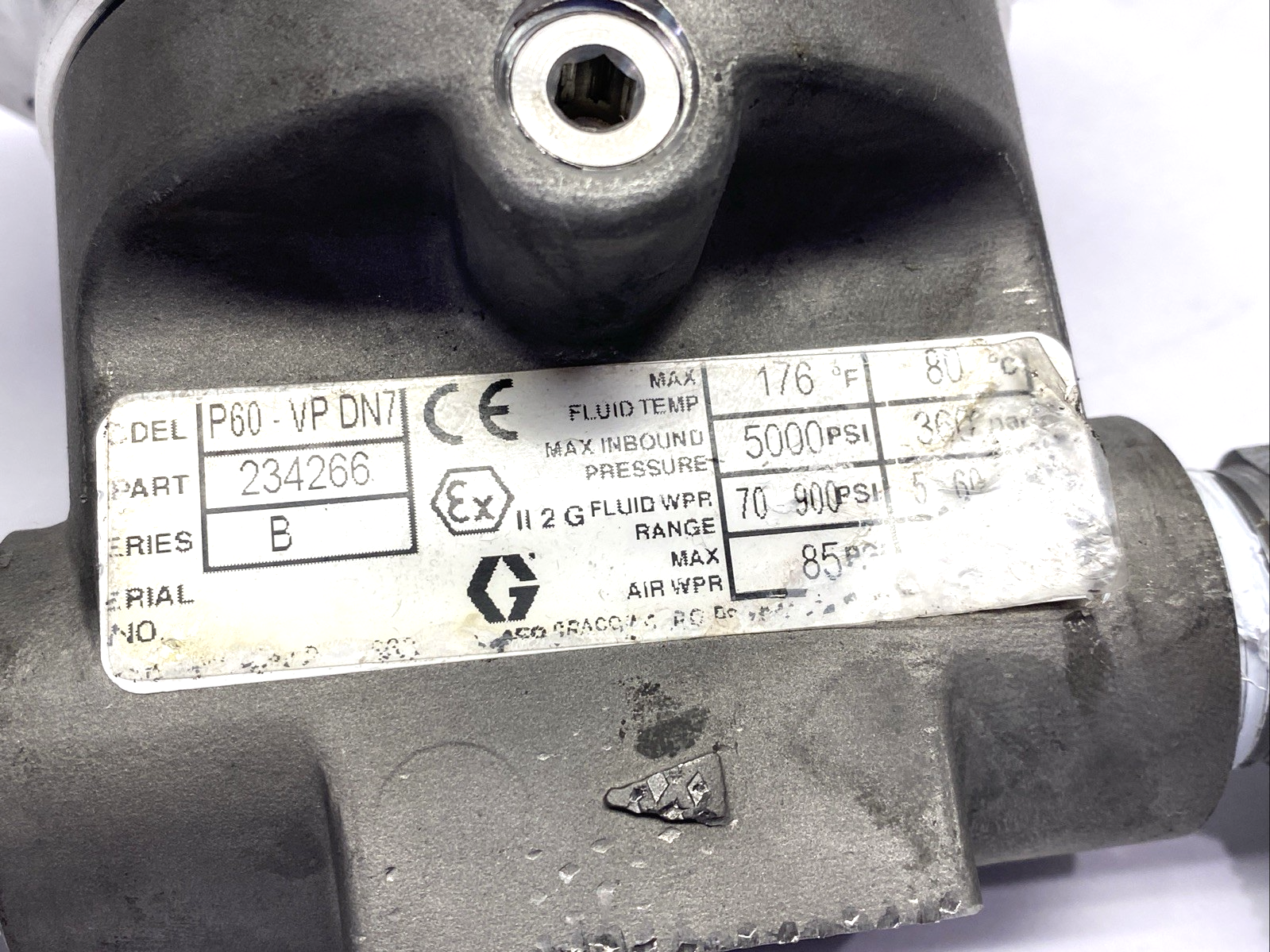Graco 234266 High Pressure Fluid Regulator P60-VP DN7 - Maverick Industrial Sales