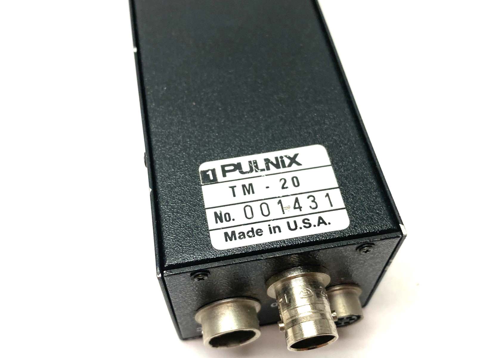 Pulnix TM-20 Machine Vision CCD Camera High Res. - Maverick Industrial Sales