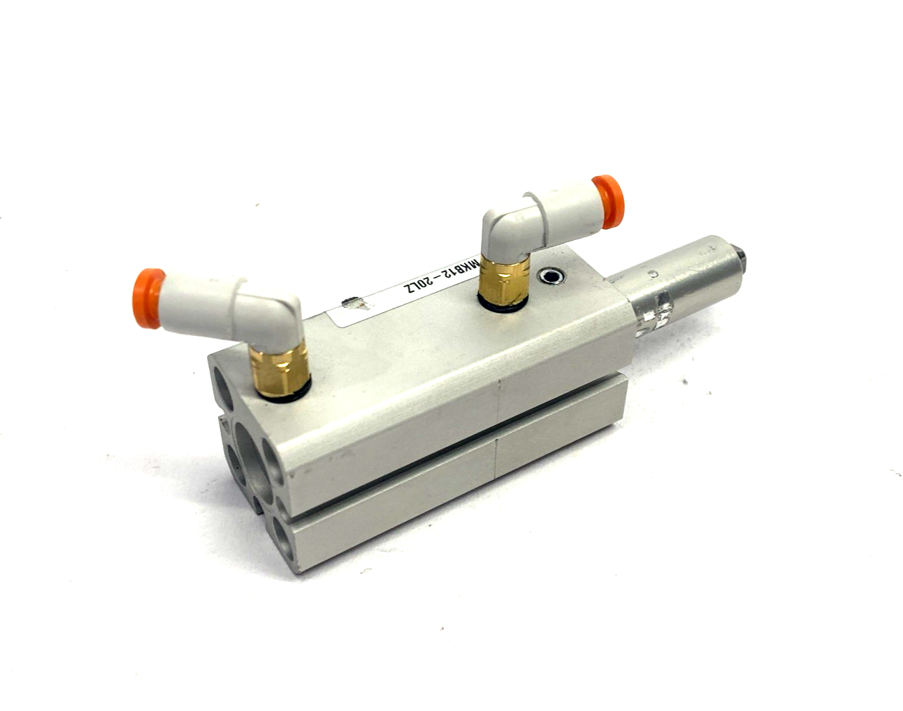SMC MKB12-20LZ Pneumatic Swing Clamp Cylinder 12mm Bore 20mm Stroke - Maverick Industrial Sales