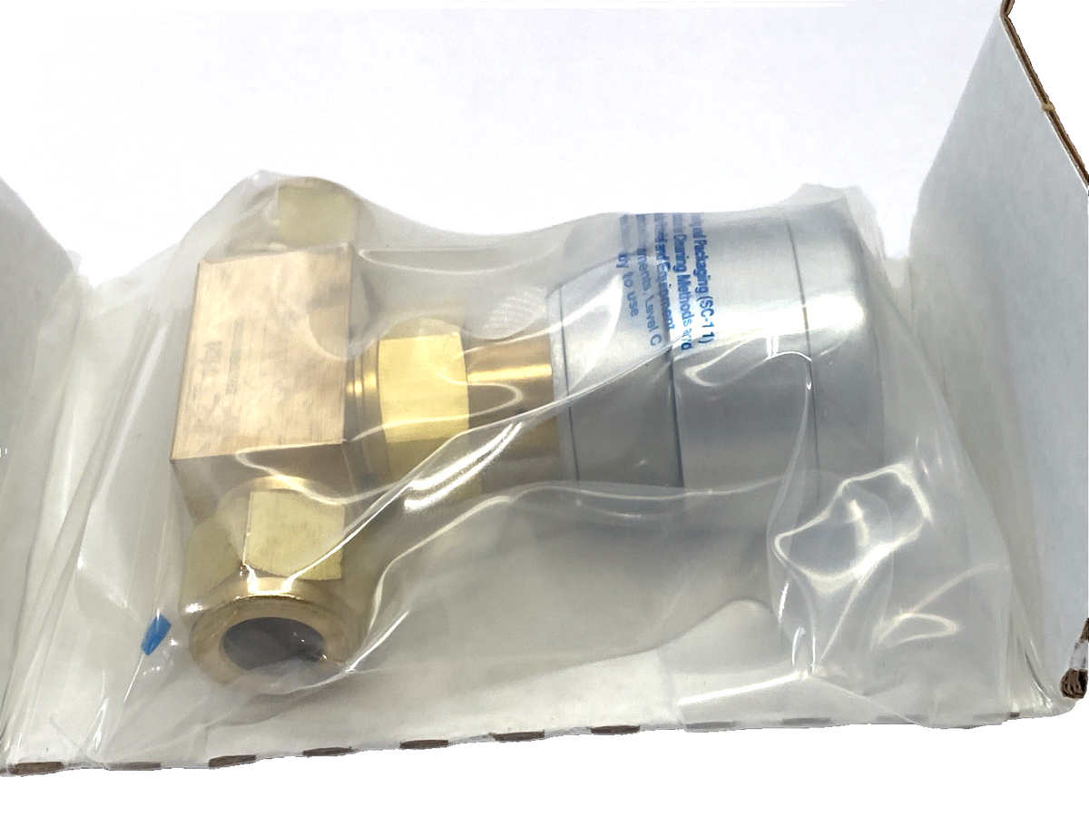 Swagelok B-8BK-1D Brass Body Bellows-Sealed Actuator Valve 1-Series S03467797B - Maverick Industrial Sales