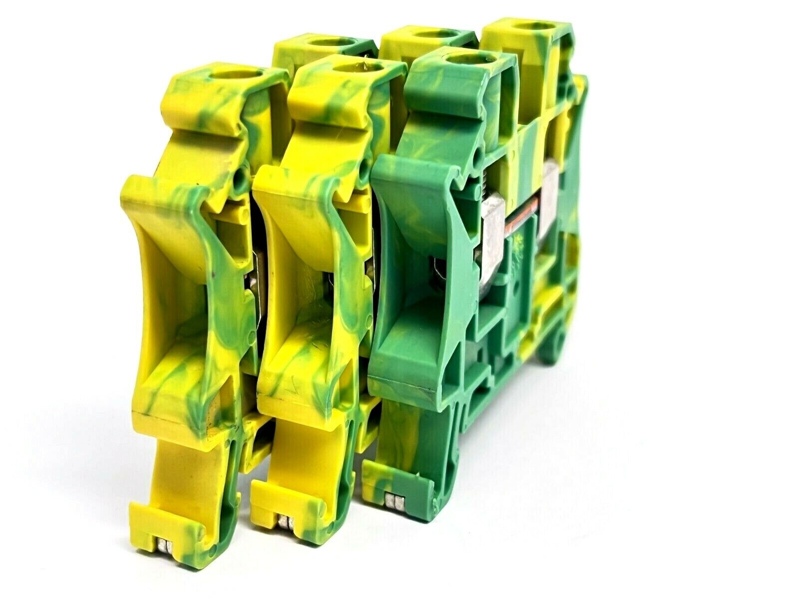 Phoenix Contact UT 6-PE Ground Modular Terminal Block 3044157 LOT OF 3 - Maverick Industrial Sales
