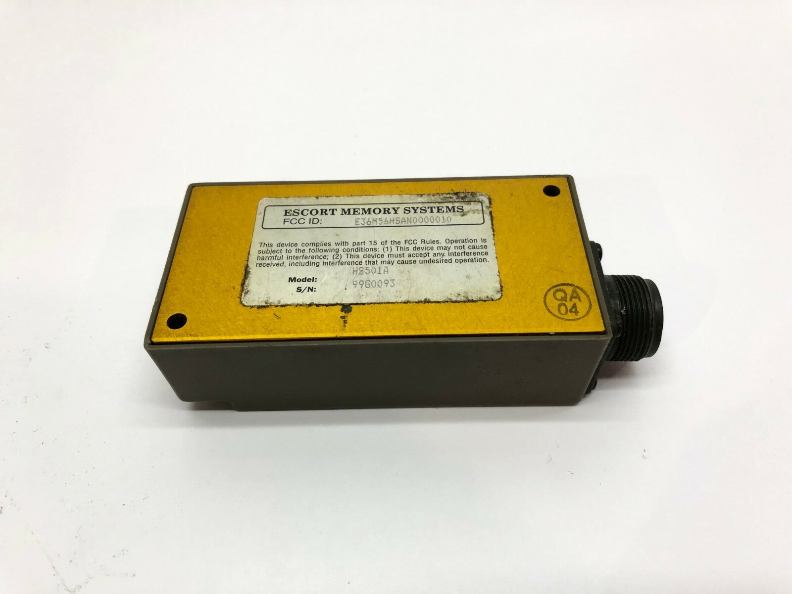 Escort Memory Systems HS501A Read / Write Face-Emitting Antenna Datalogic - Maverick Industrial Sales