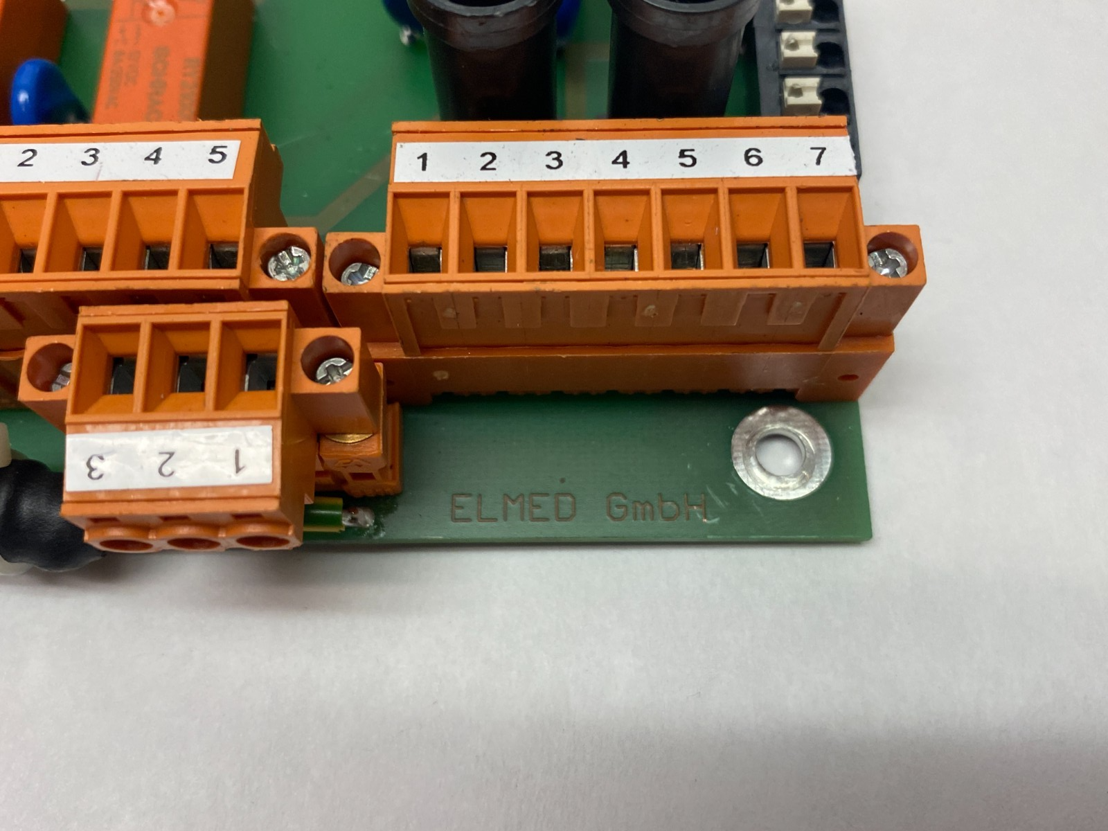 0115001010 | ELMED ISOTEST Holiday Detector Control Board SNT_PCB - Used - Maverick Industrial Sales