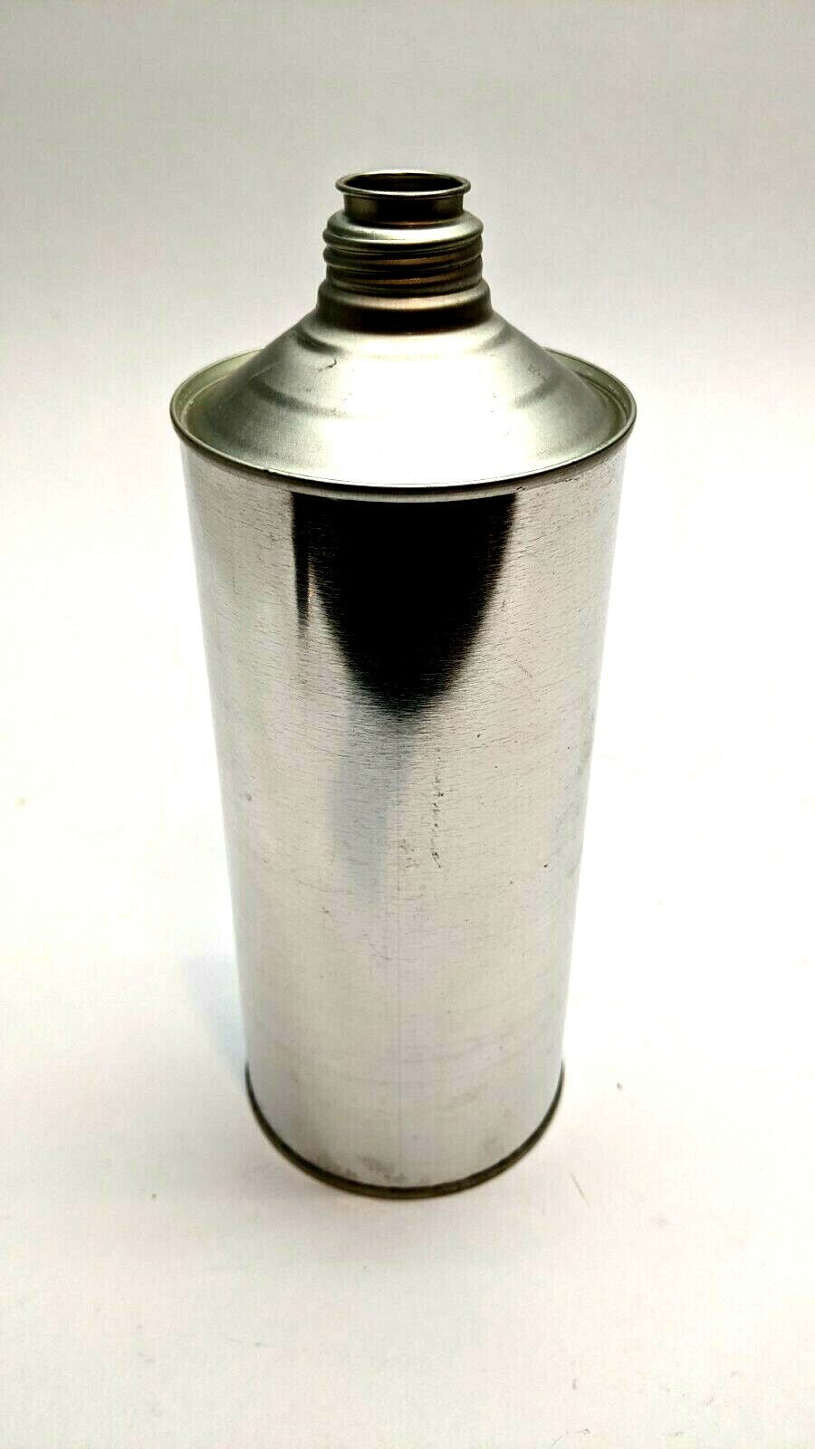 Basco MRCT32UL Threaded Round Cone Top 32oz Metal Can 1 Quart NO CAP - Maverick Industrial Sales