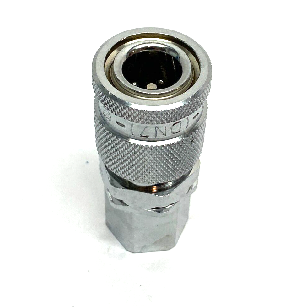 Walther LP-007-0-VR017 Stainless Steel Snap Closure Hose Coupling 3/8" Female - Maverick Industrial Sales