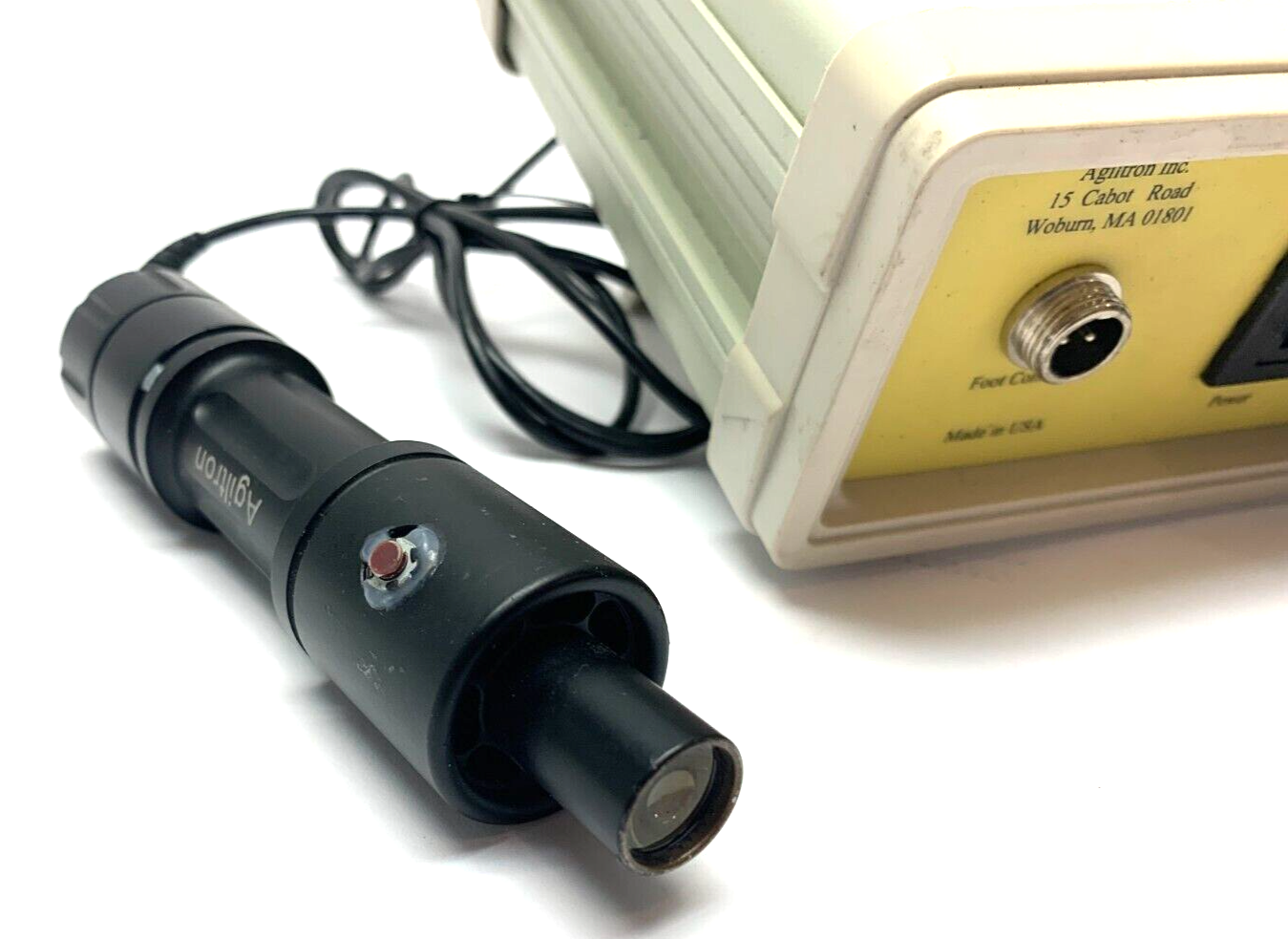 Agiltron 365A Solid State UV Light Curing Spot Lamp NO FOOT PEDAL - Maverick Industrial Sales