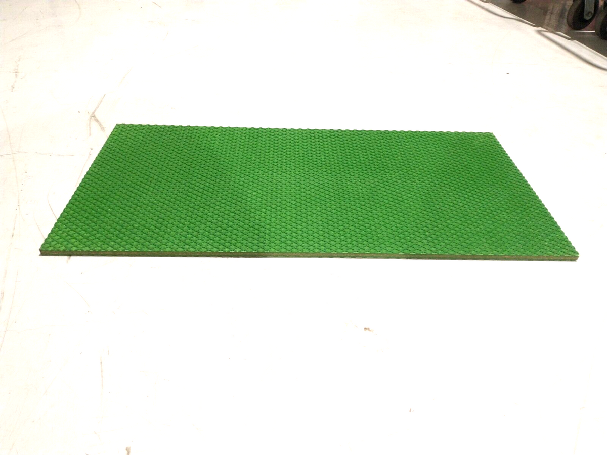 Industrial Floor Mat | Heavy Duty Industrial Green Textured Rubber 