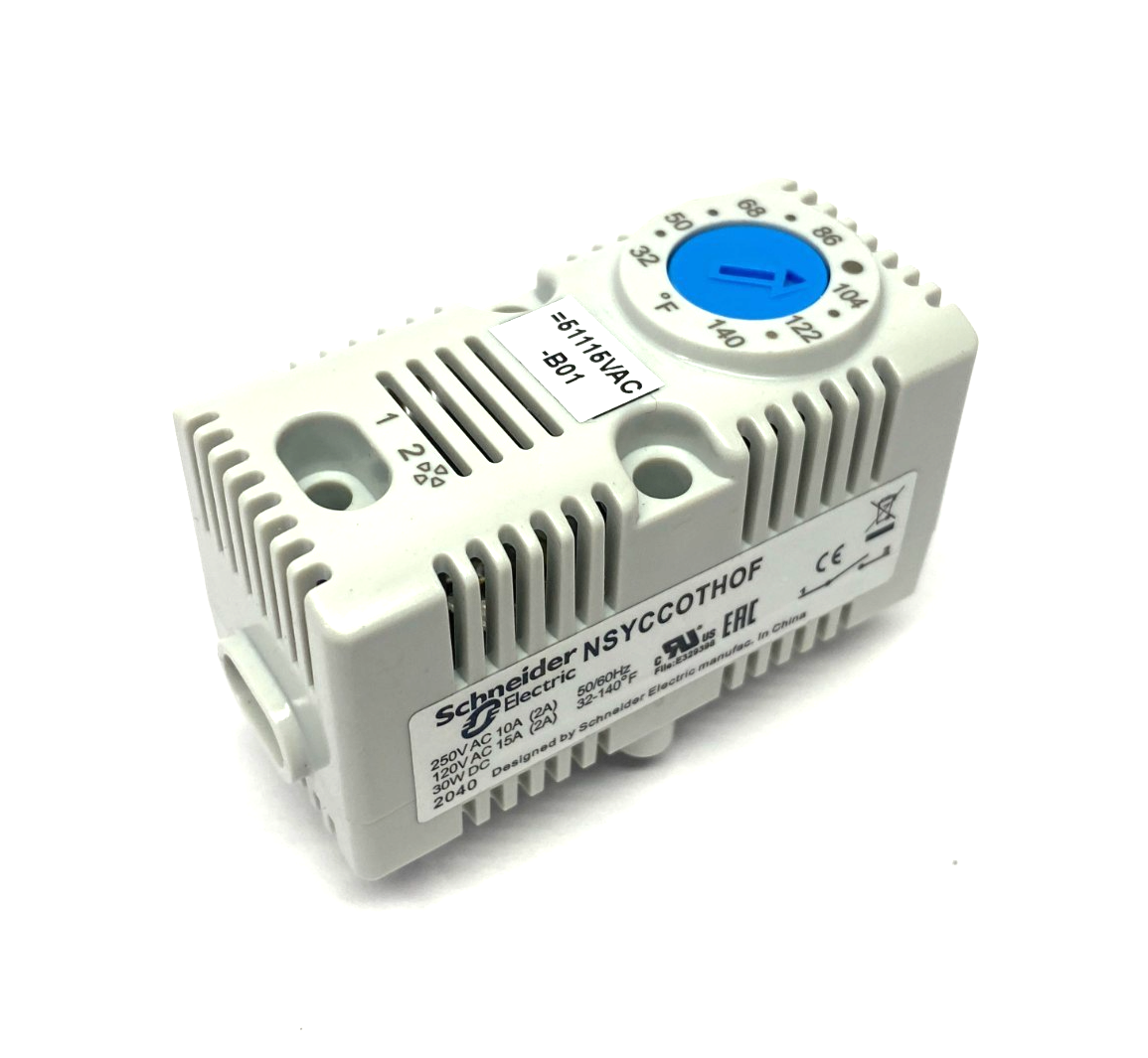 Schneider Electric NSYCCOTHOF ClimaSys CC - Simple Thermostat 250V - Used - Maverick Industrial Sales