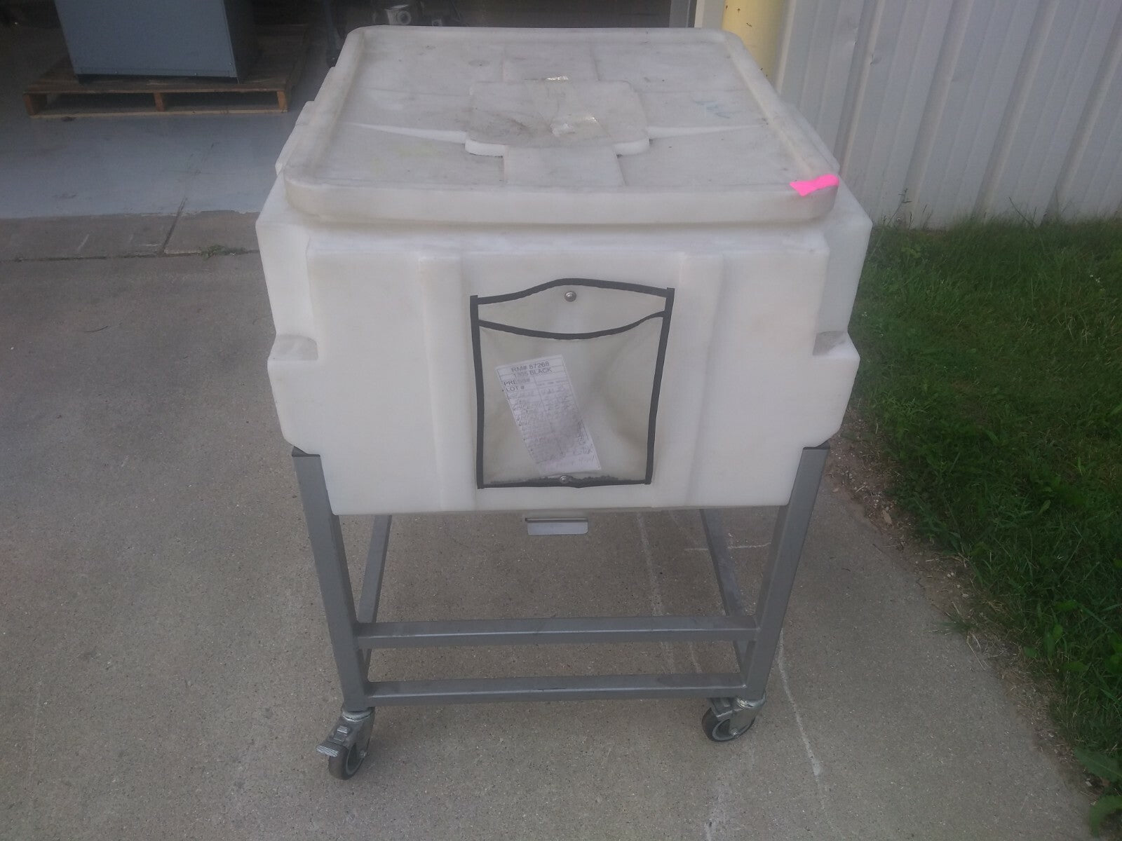 MAC Automation Concepts RB350L Resin Bin 31"L x 31"W x 42.8"H 10.5 Cubic Feet - Maverick Industrial Sales