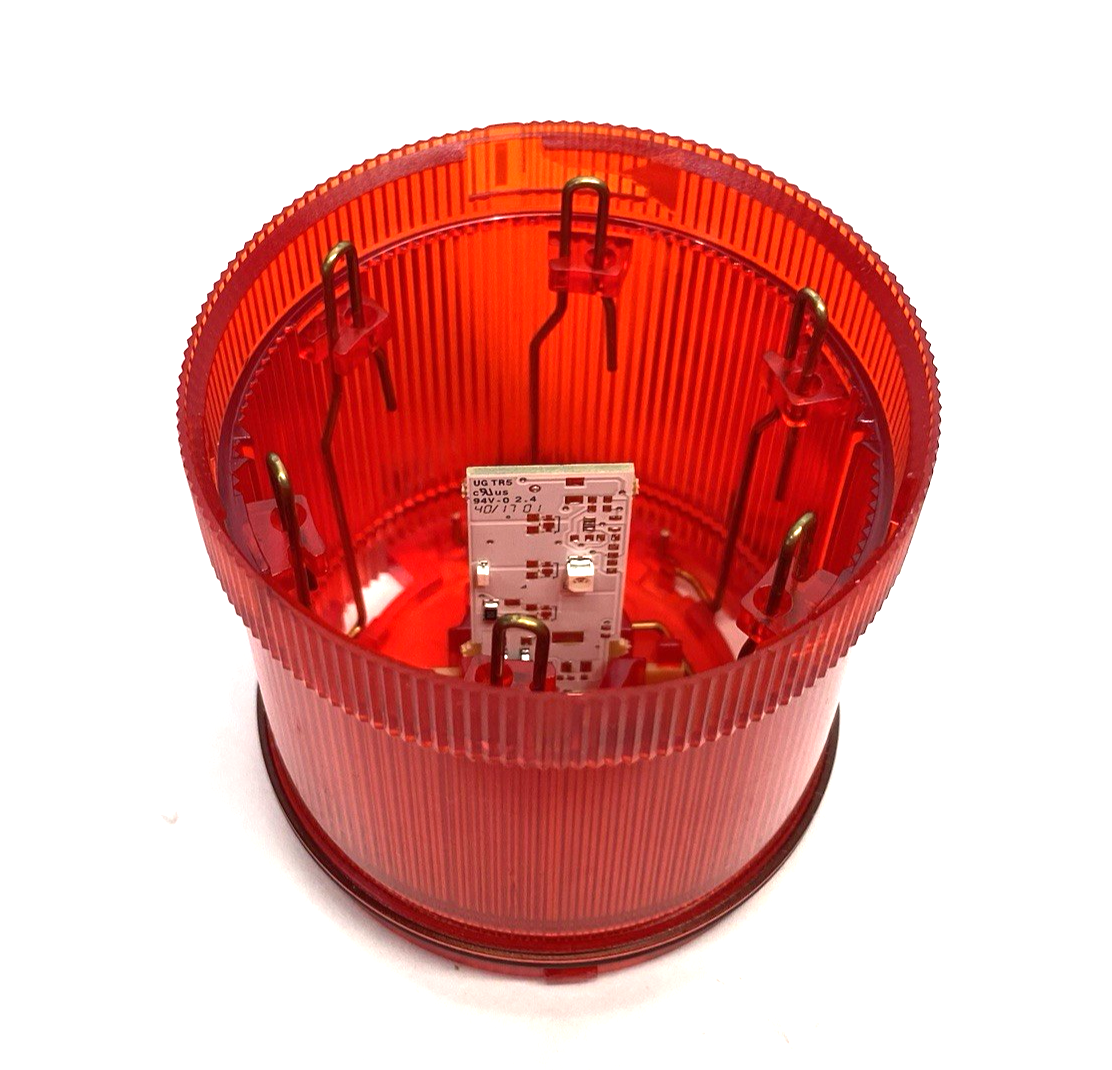 Werma 644.100.75 Permanent LED Light Red 24V AC/DC KS71 - Maverick Industrial Sales